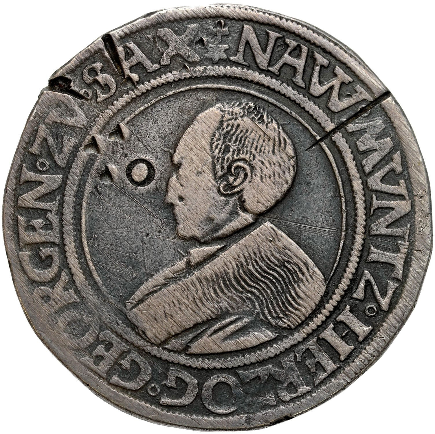 Niemcy, Saksonia. Jerzy (1500–1539). Talar 1533, Annaberg