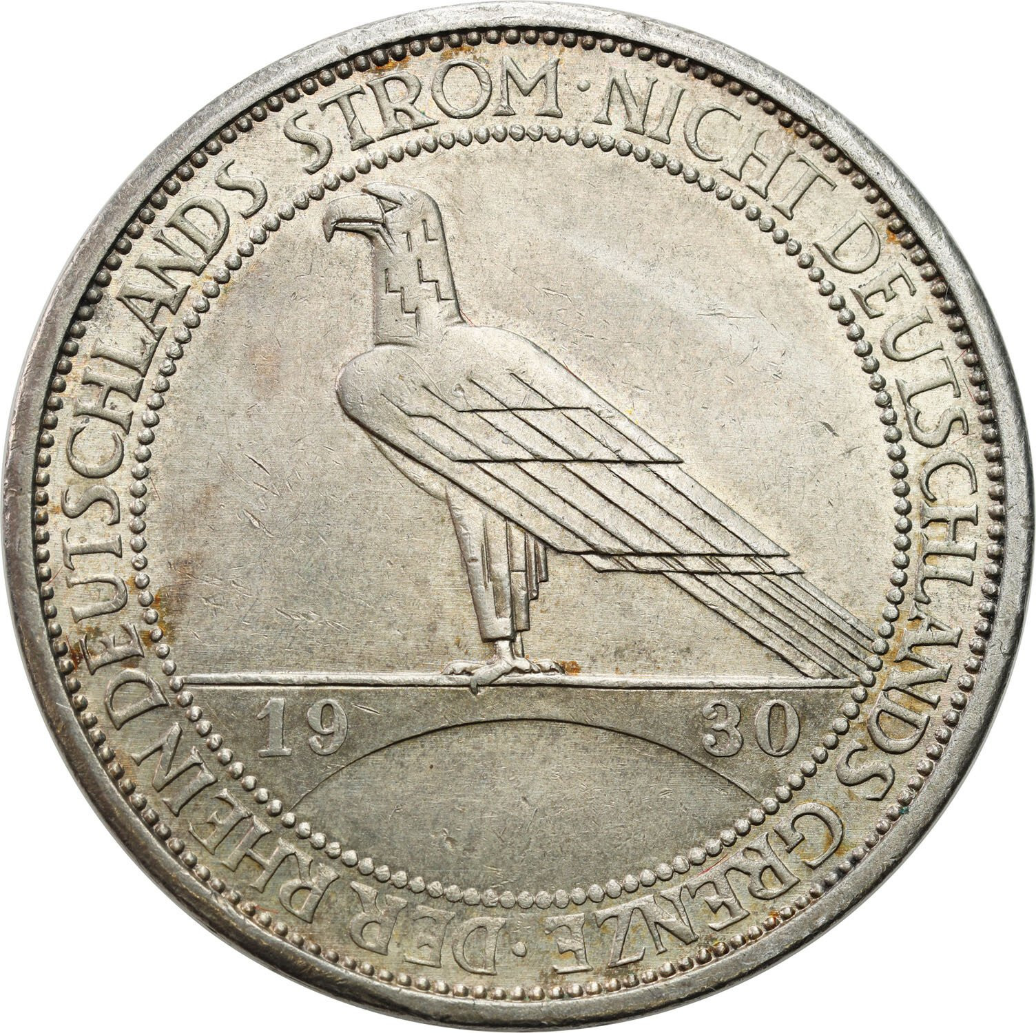 Niemcy, Weimar. 3 marki 1930 F, Stuttgart