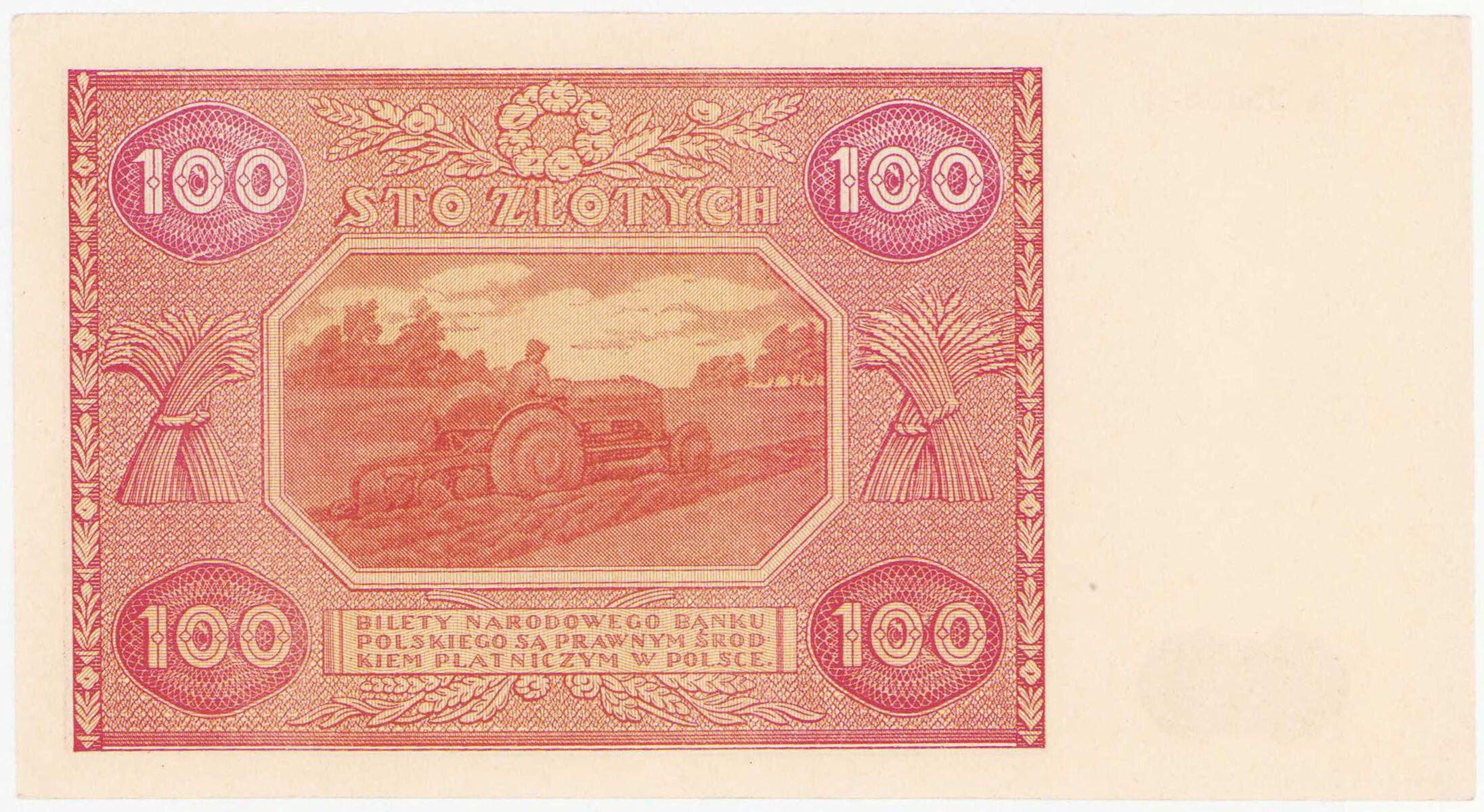 100 złotych 1946 seria A - RZADKOŚĆ R4