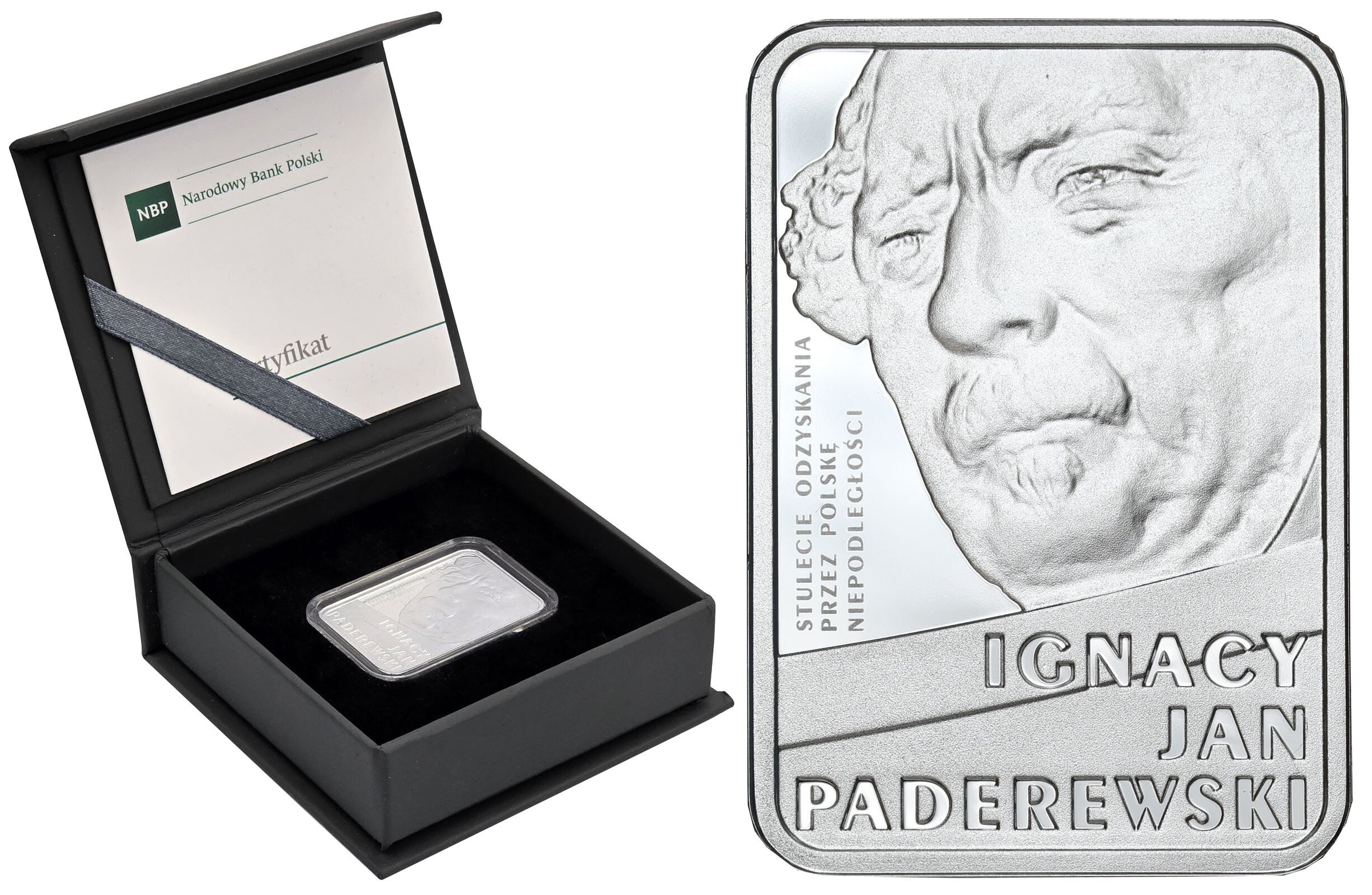 III RP. 10 złotych 2018 Paderewski - niepodległość