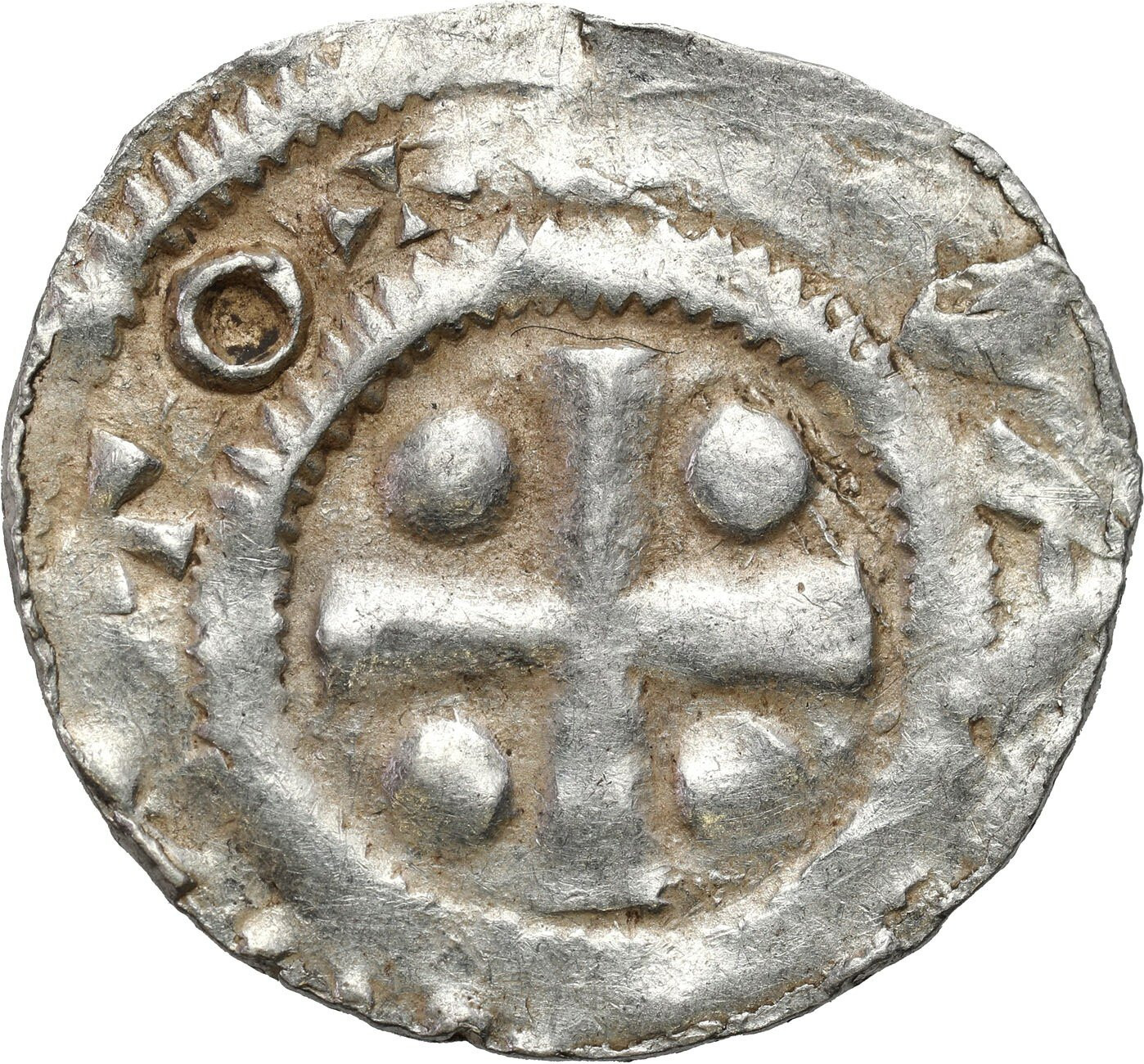 Niemcy, Frankonia – Moguncja. Otto III (983–1002). Denar