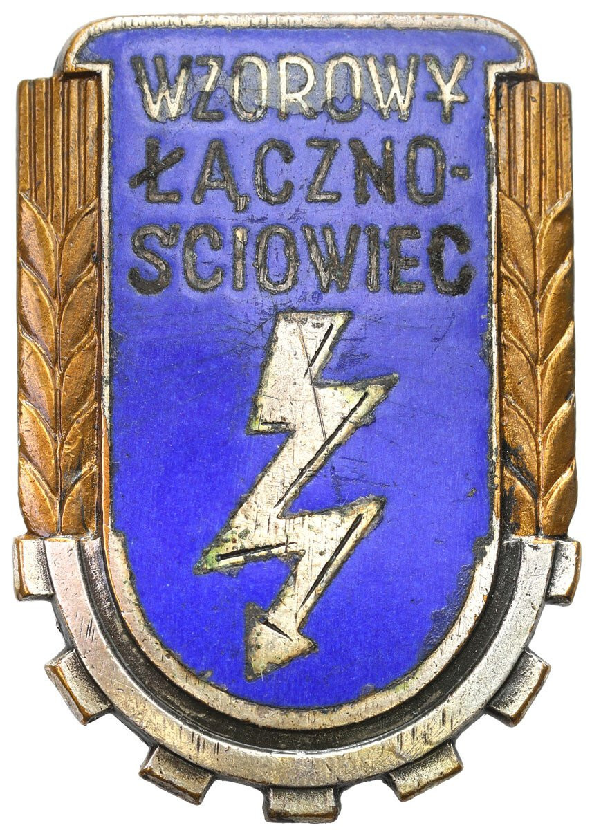 PRL. Odznaka Wzorowy Łącznościowiec