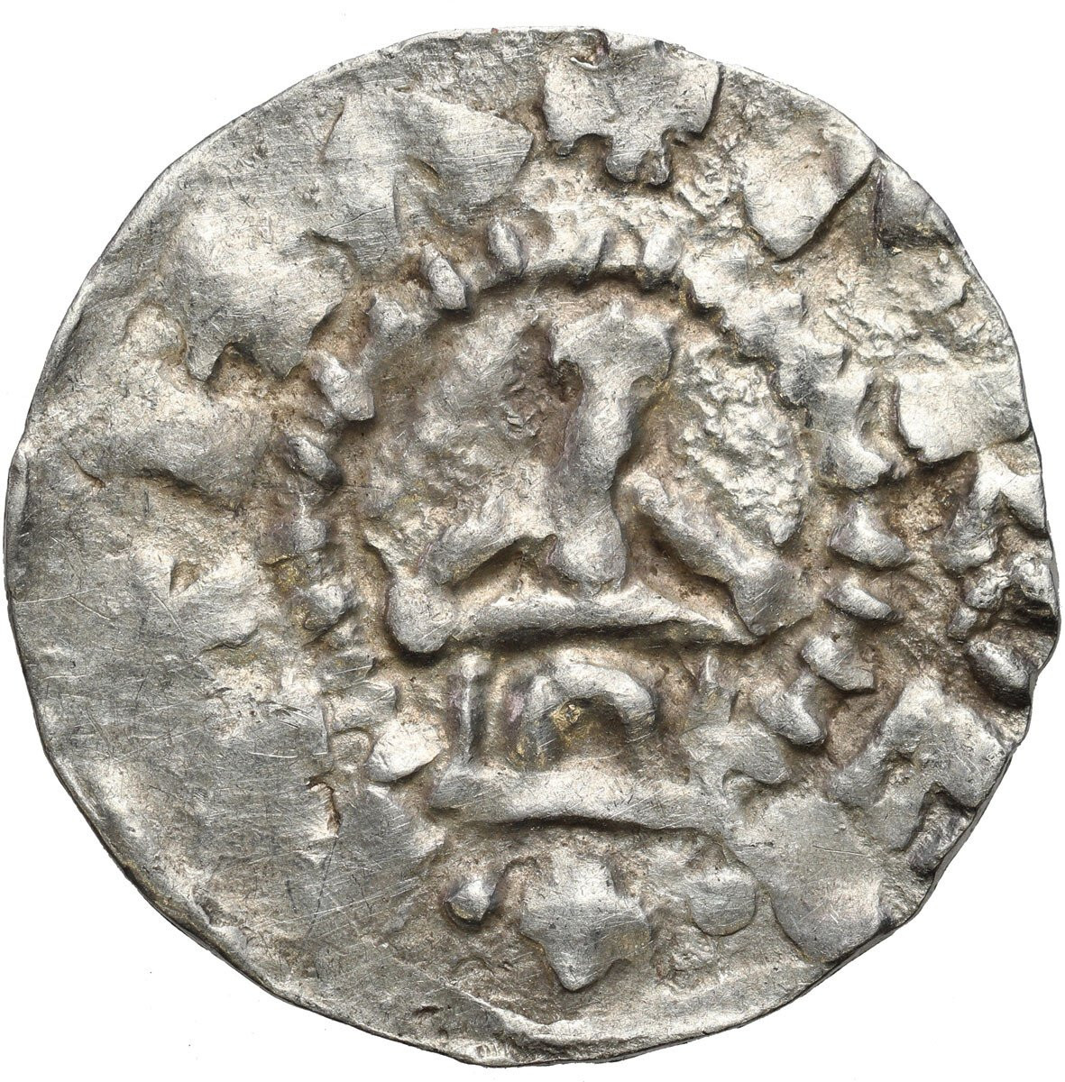 Niemcy, Szwabia – Strasburg. Otto III (983–1002). Denar 983-1002 