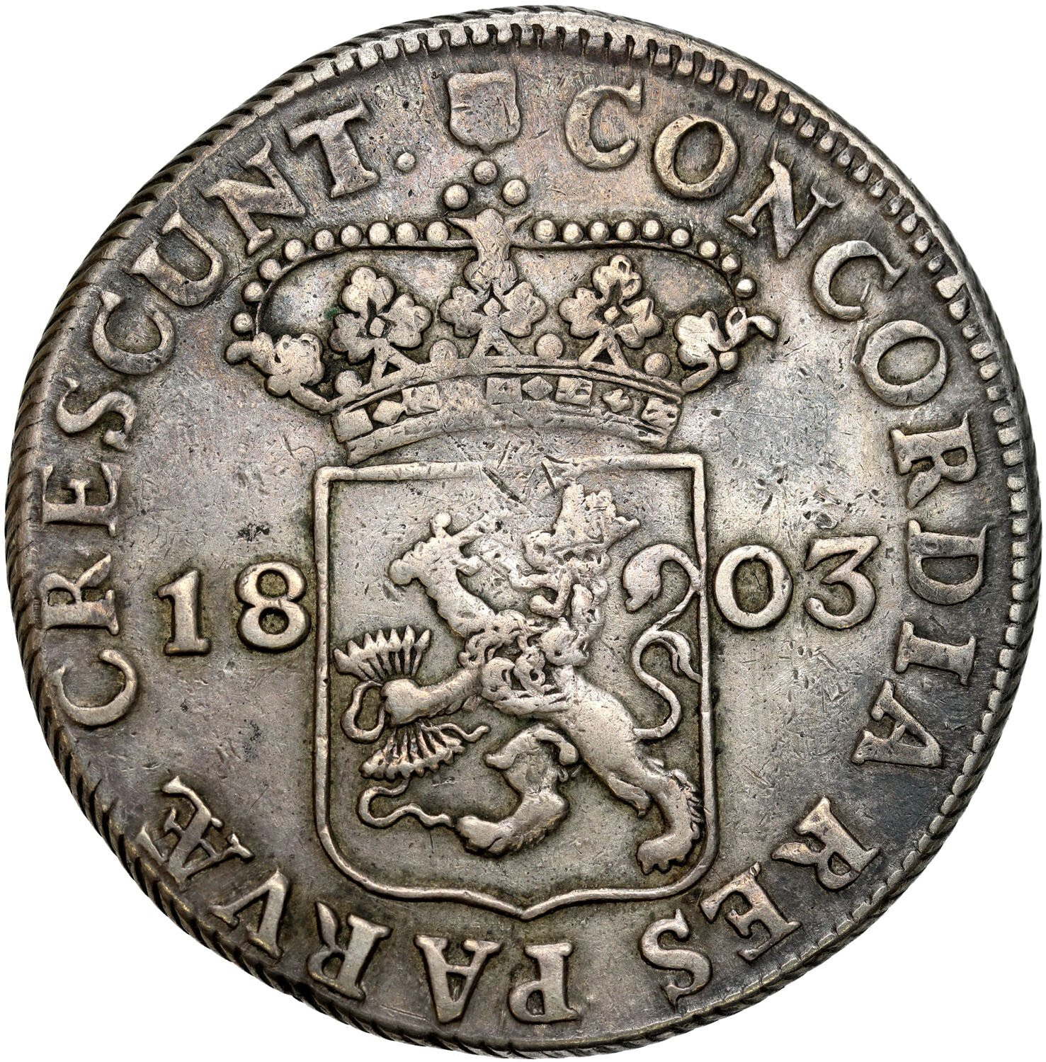 Niderlandy, Republika Batawska (1795–1806). Talar 1803, Utrecht