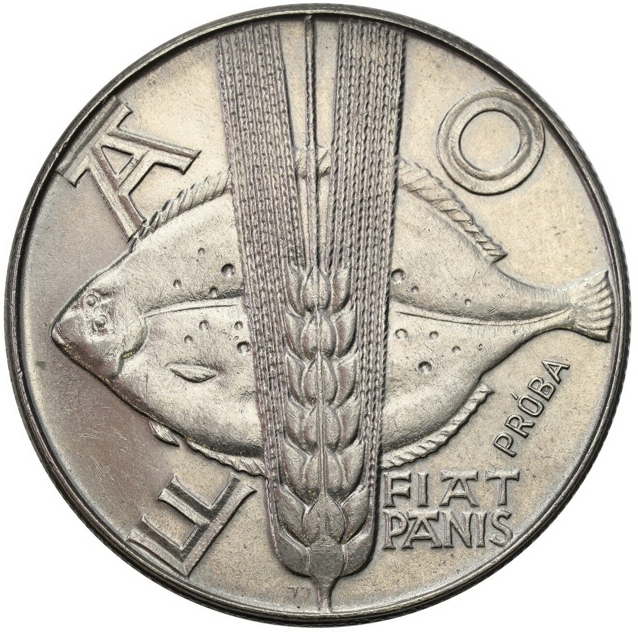 PRL. PRÓBA Nikiel 10 złotych 1971 – FAO