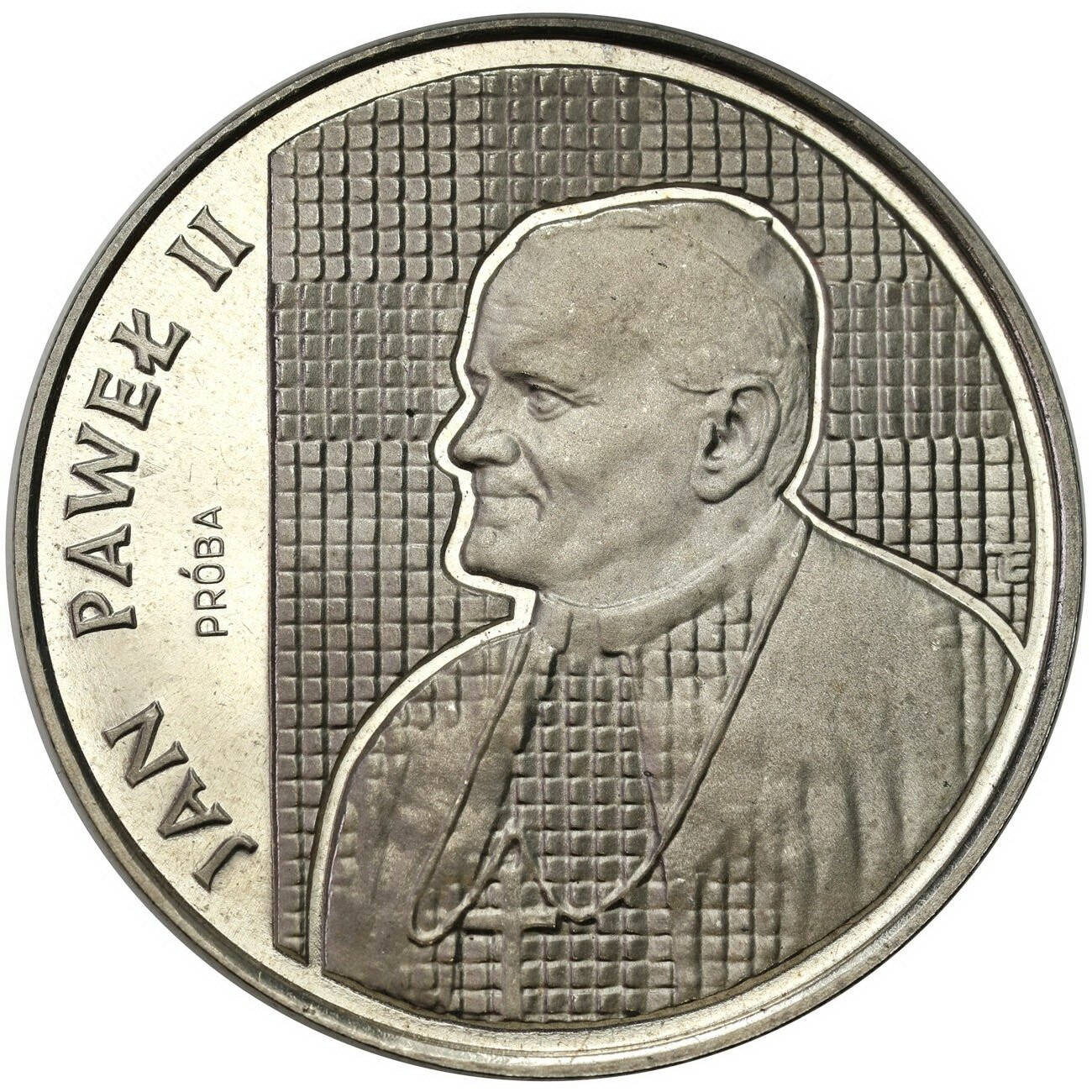 PRÓBA Nikiel 10.000 złotych 1989 Jan Paweł II