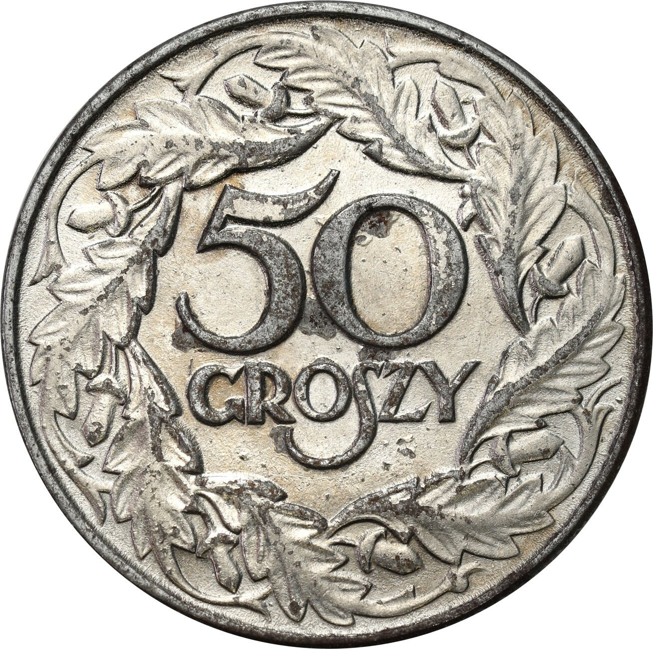 Generalna Gubernia. 50 groszy 1938