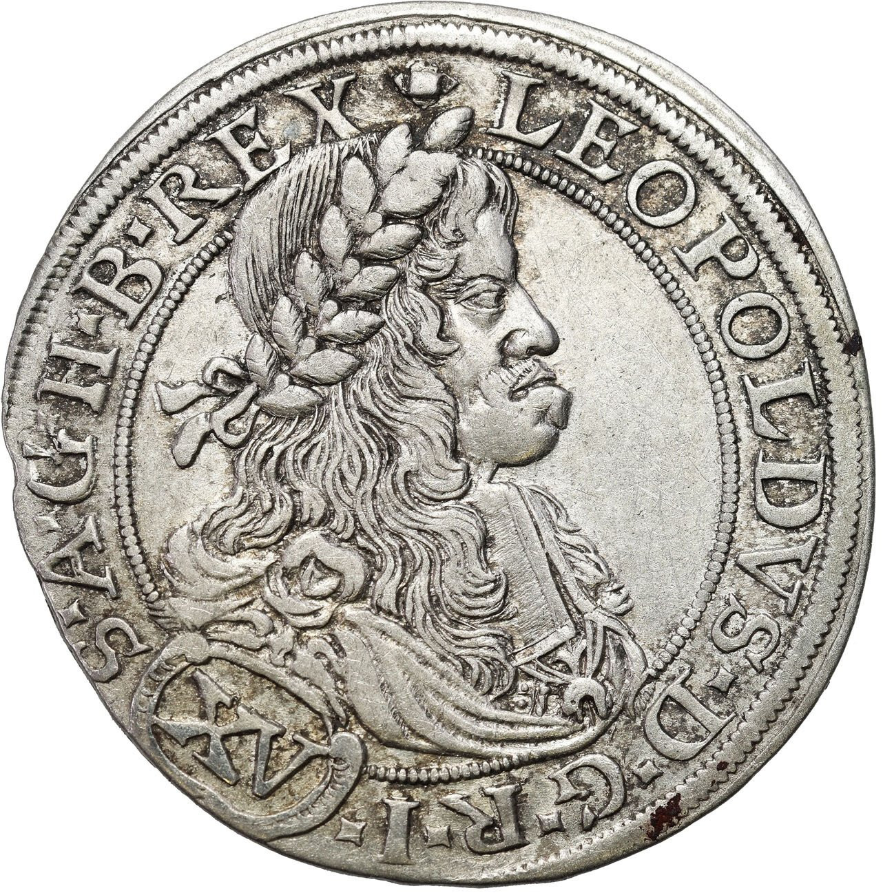 Austria, Leopold I. 15 krajcarów 1664, Wiedeń
