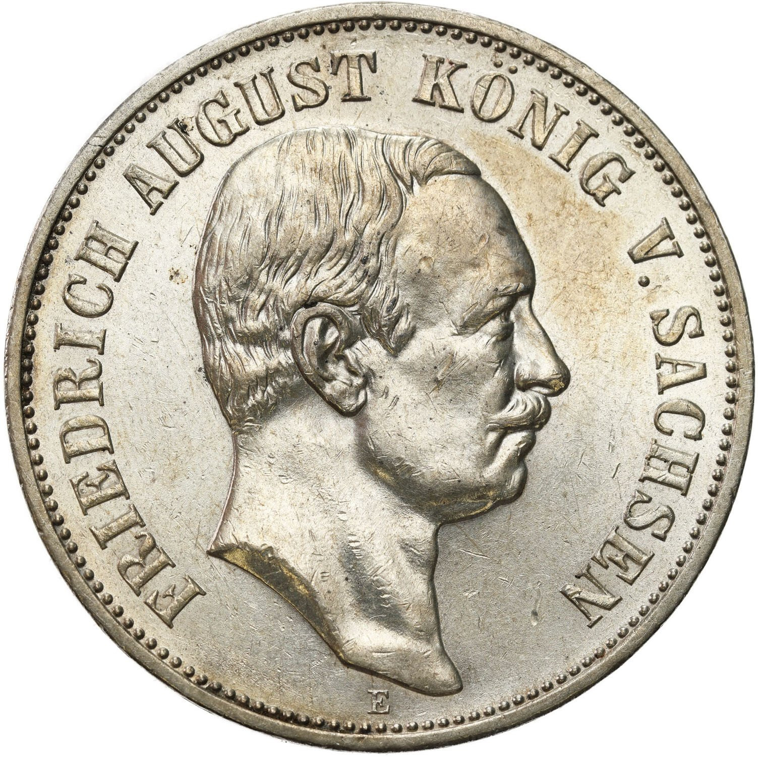 Niemcy, Saksonia. Fryderyk August III (1904–1918). 5 marek 1914 E, Muldenhütten 