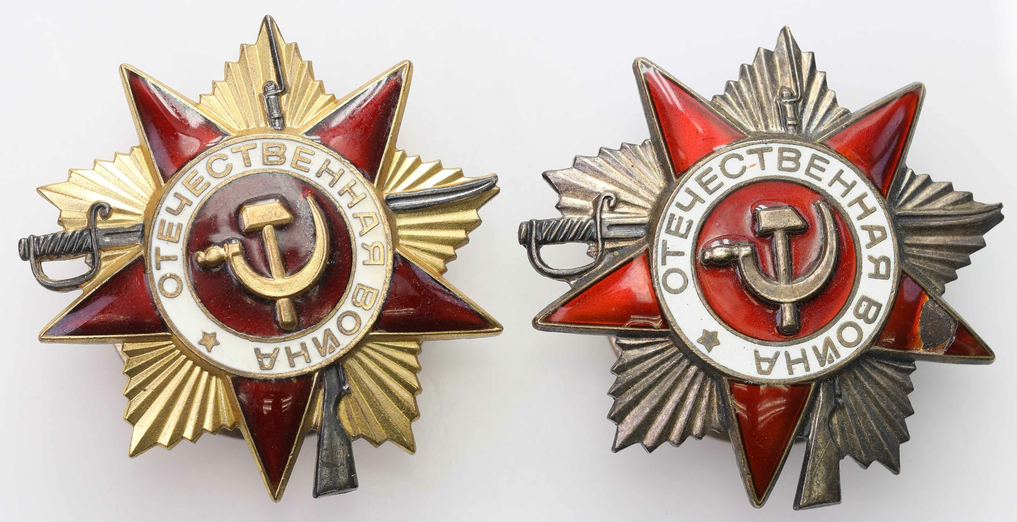 Rosja, ZSRR. Order Wojny Ojczyźnianej II klasy po 1985 roku