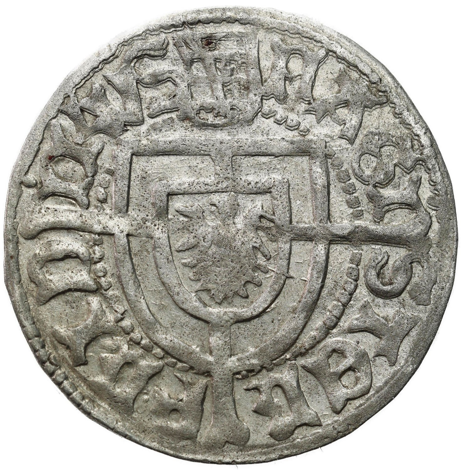 Zakon Krzyżacki. Fryderyk Saski (1498-1510). Grosz - ŁADNY i RZADKI