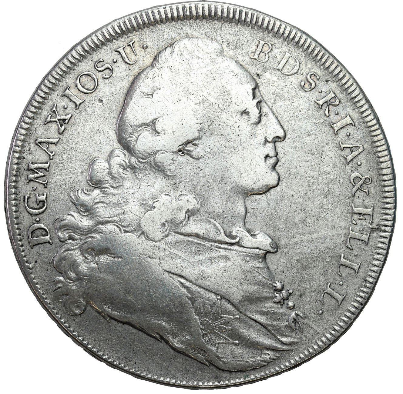 Niemcy, Bawaria. Maksymilian III Józef (1745–1777). Talar 1775, Monachium