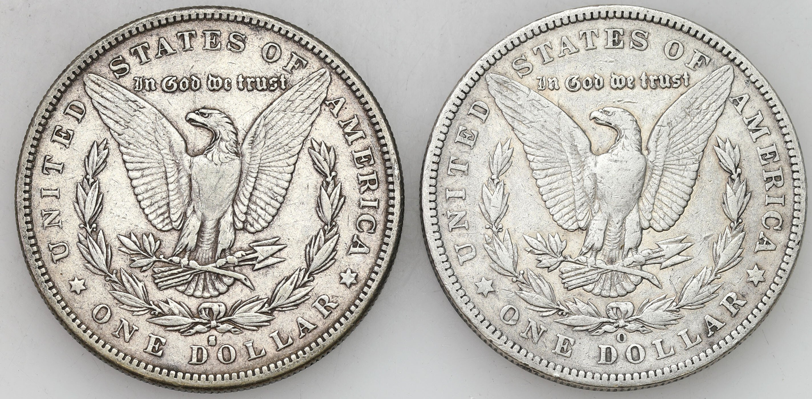 USA. Morgan Dolar 1883 S, San Francisco i dolar 1901 O, Orlean