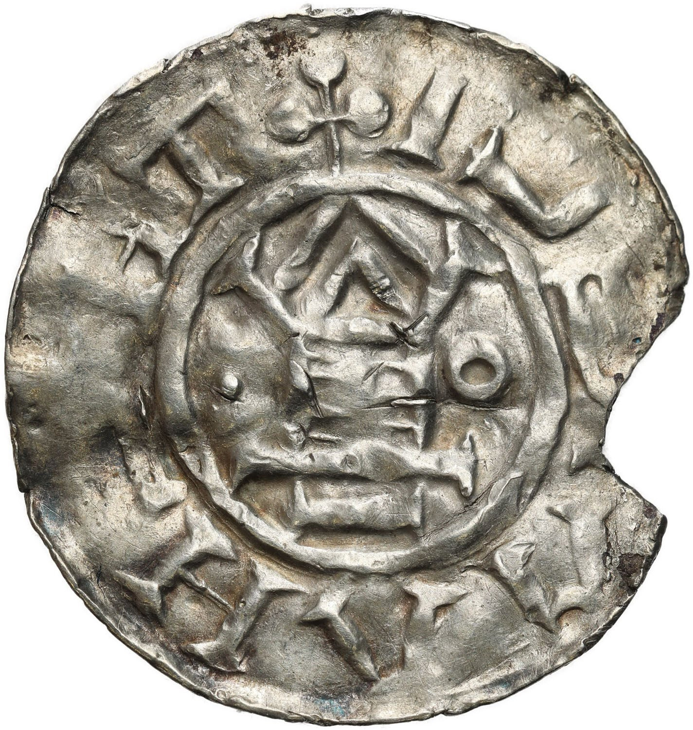 Niemcy, Saksonia. Otto III (983–1002)? Naśladownictwo denara typu OAP