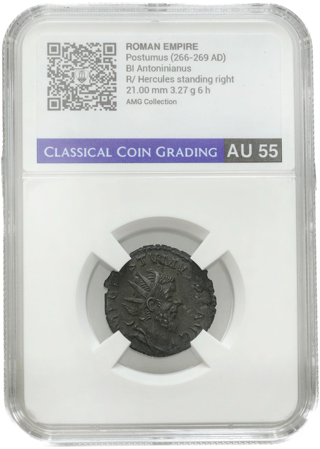 Cesarstwo Rzymskie. Postumus (266-269) Antoninianus CCG AU55