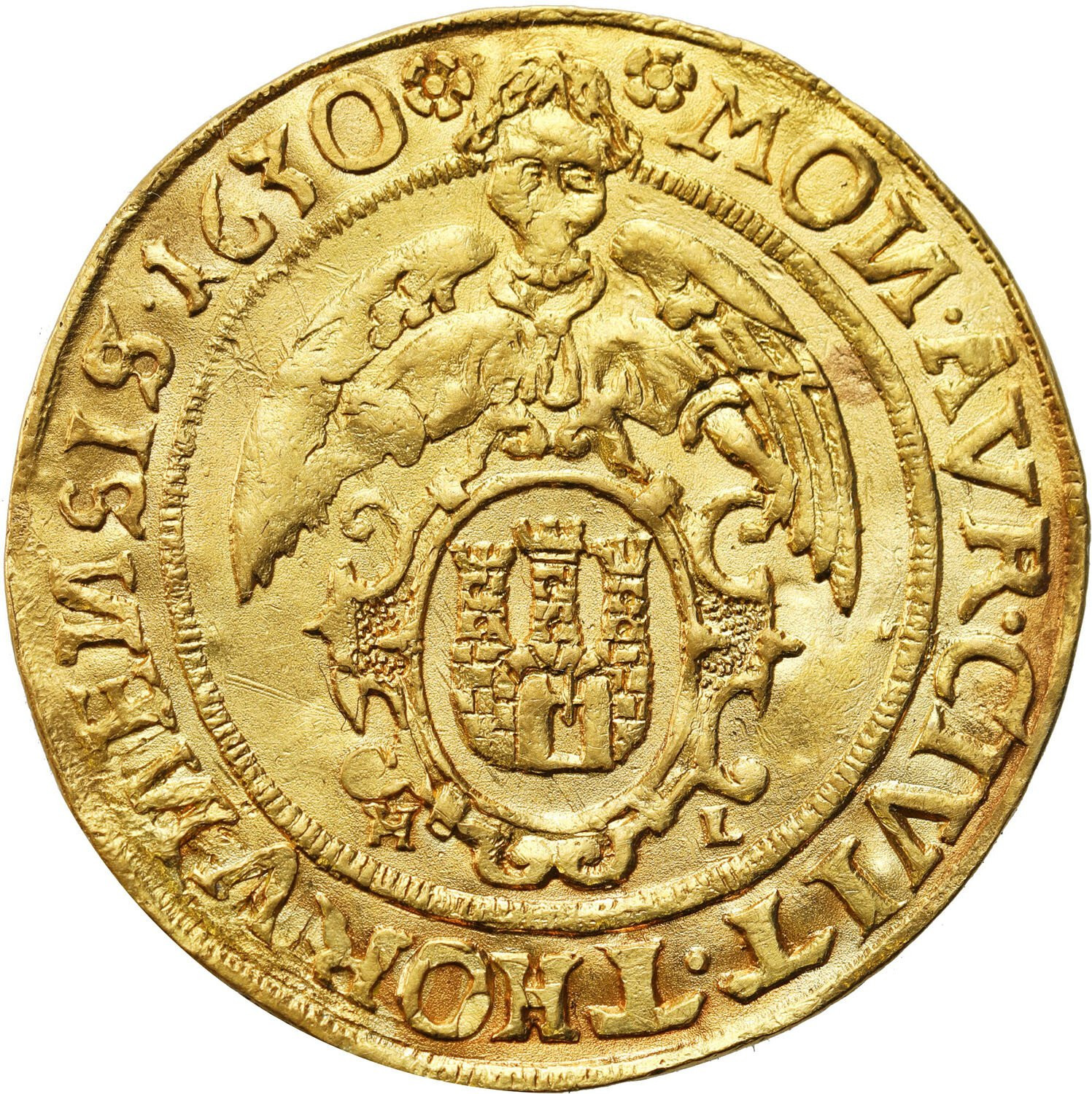 Zygmunt III Waza. Dukat 1630, Toruń - RZADKOŚĆ R7