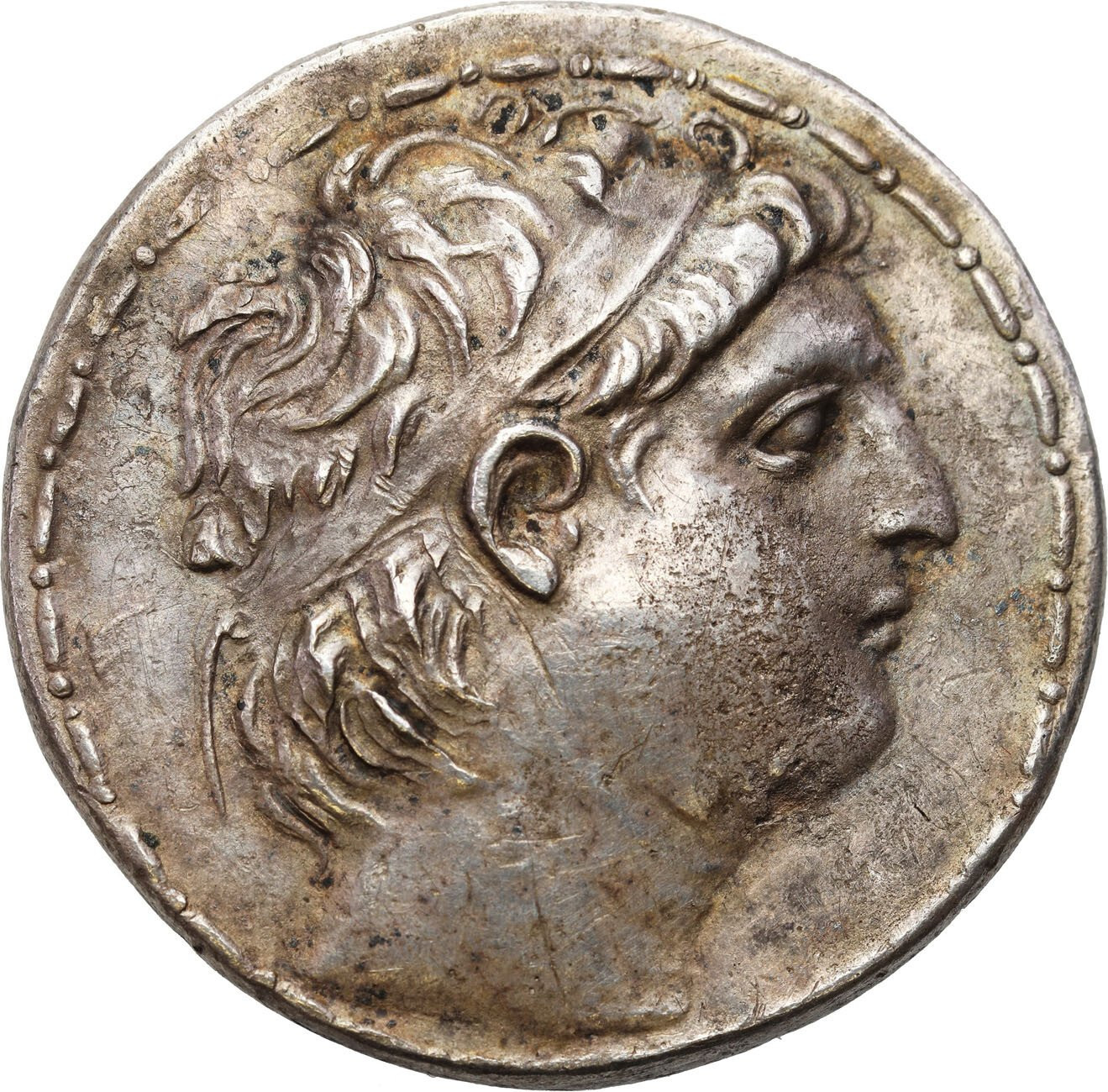 Syria, Tetradrachma, Antioch VII Euergetes 138 – 129 r. p.n.e., Antiochia
