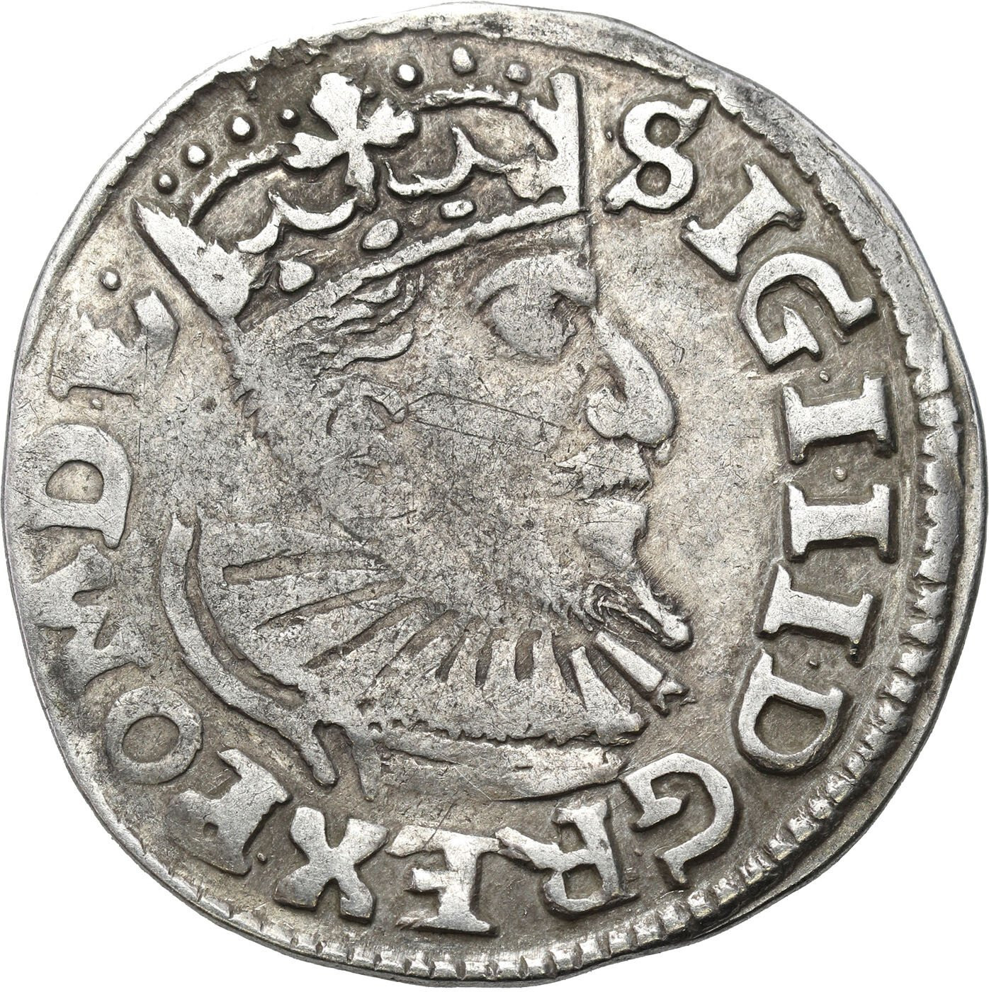 Zygmunt III Waza. Trojak (3 grosze) 1595, Bydgoszcz 