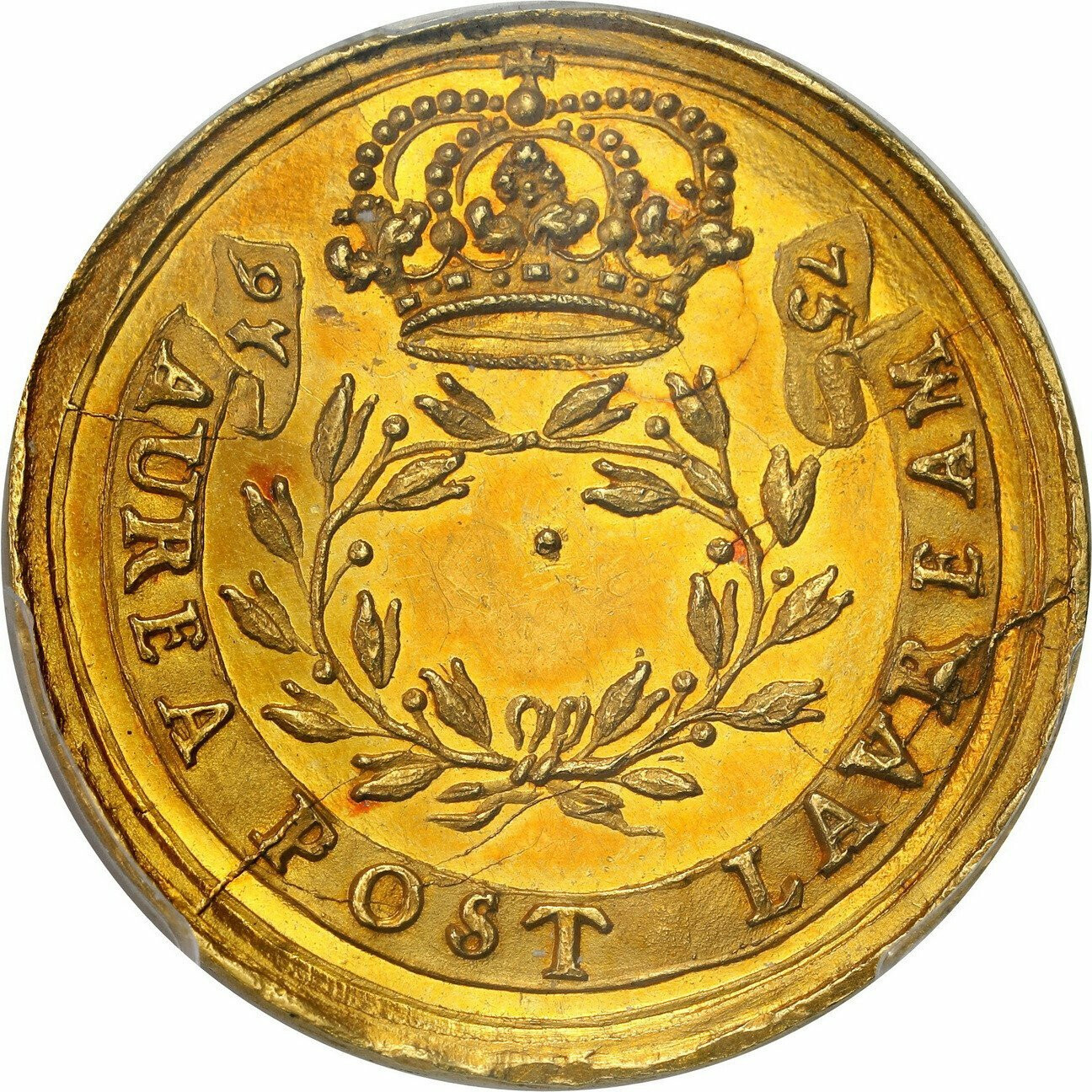 Jan III Sobieski. Medal wybity na pamiątkę elekcji wagi 5 dukatów 1675 - WYJĄTKOWY