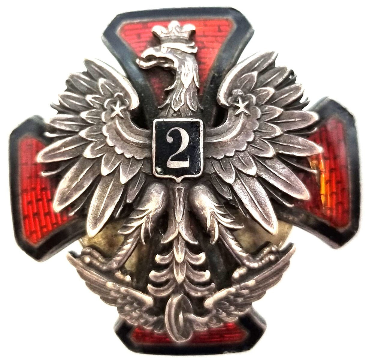 II RP.  Odznaka 2 Pułk Saperów Kolejowych – Jabłonna