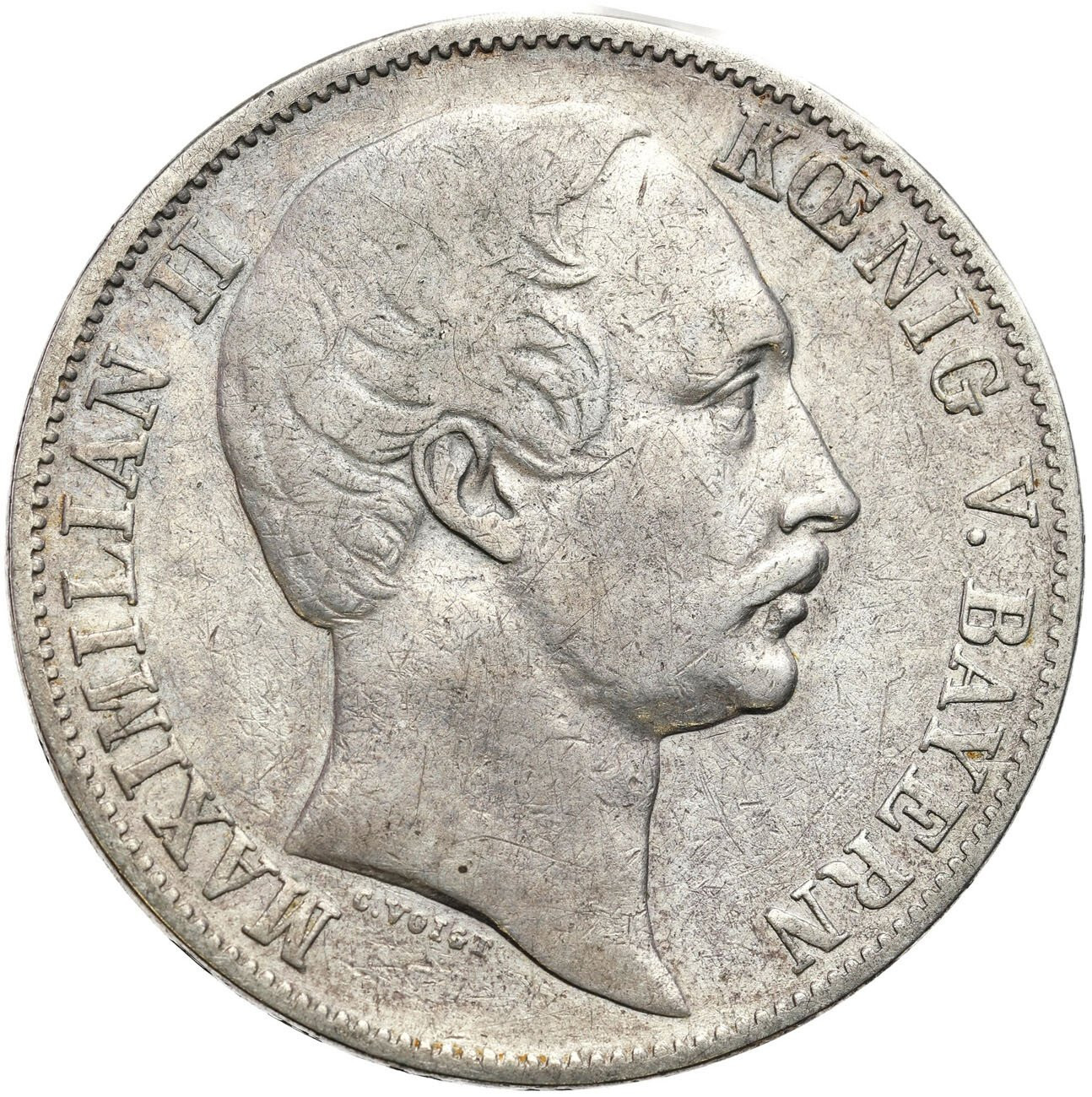 Niemcy, Bawaria. Maksymilian II Józef. Talar 1860