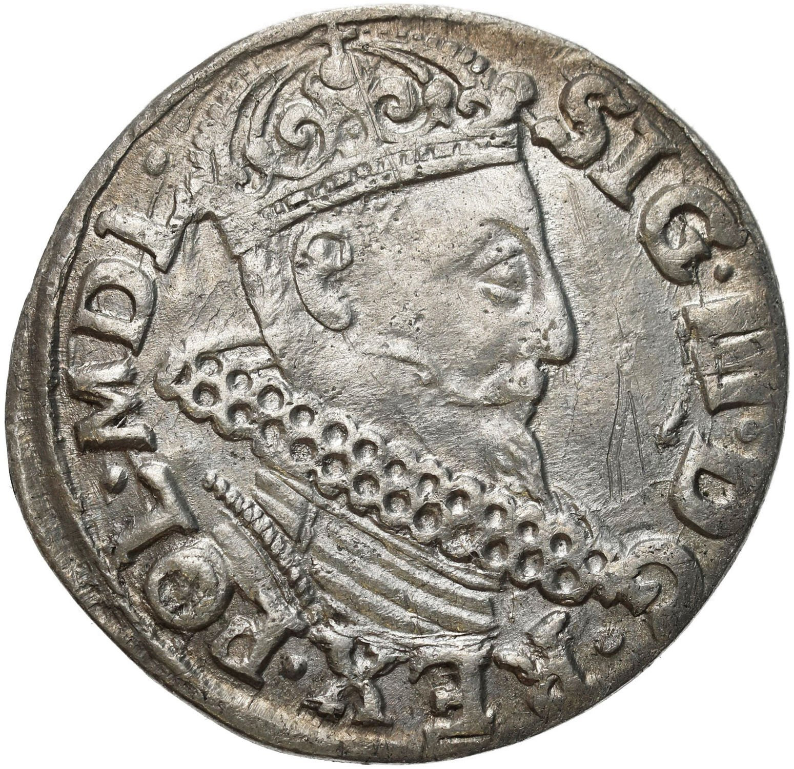 Zygmunt III Waza, Trojak (3 grosze) 1618, Kraków