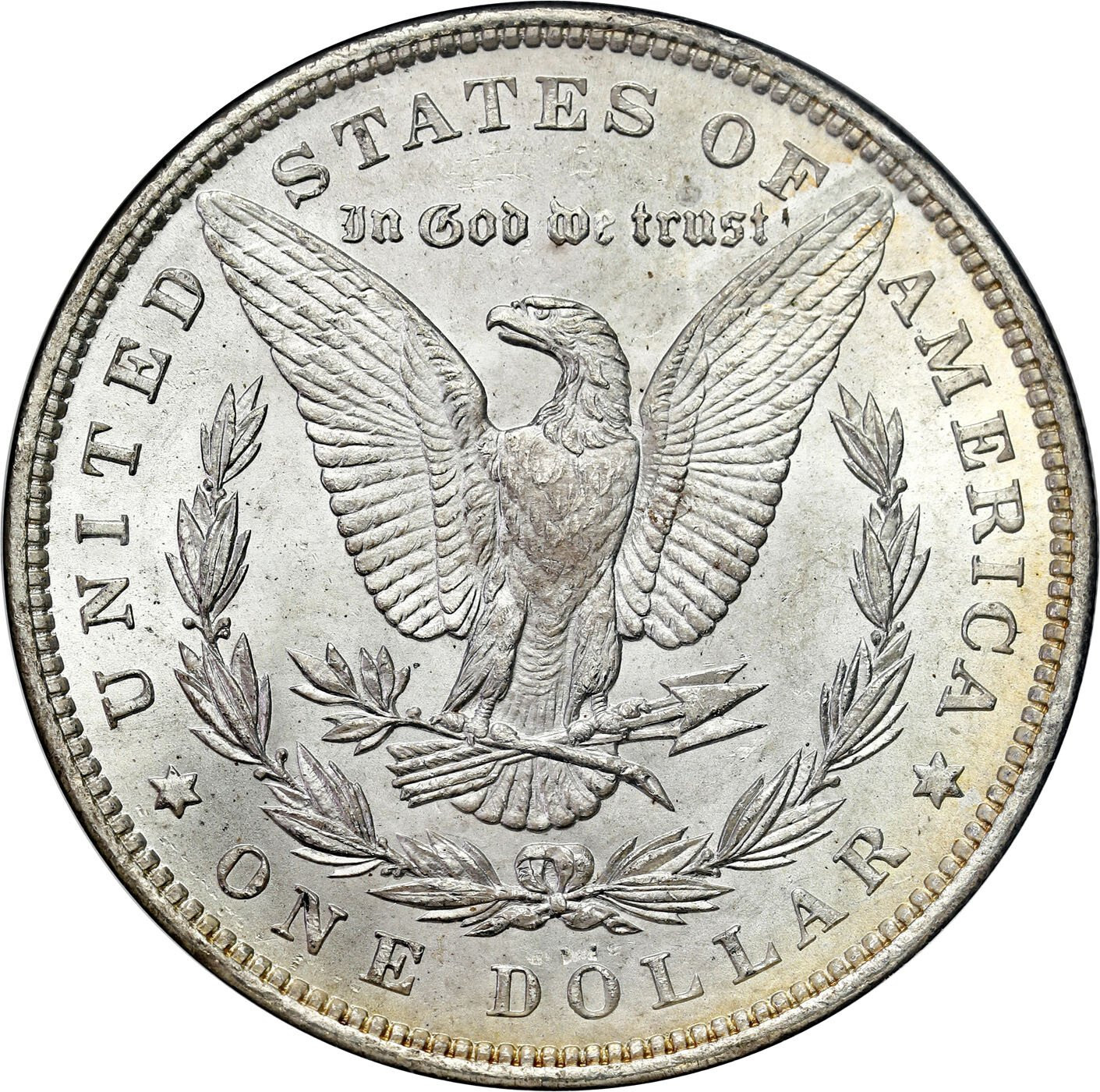 USA. Dolar 1896, Filadelfia GCN MS66 - ŁADNE