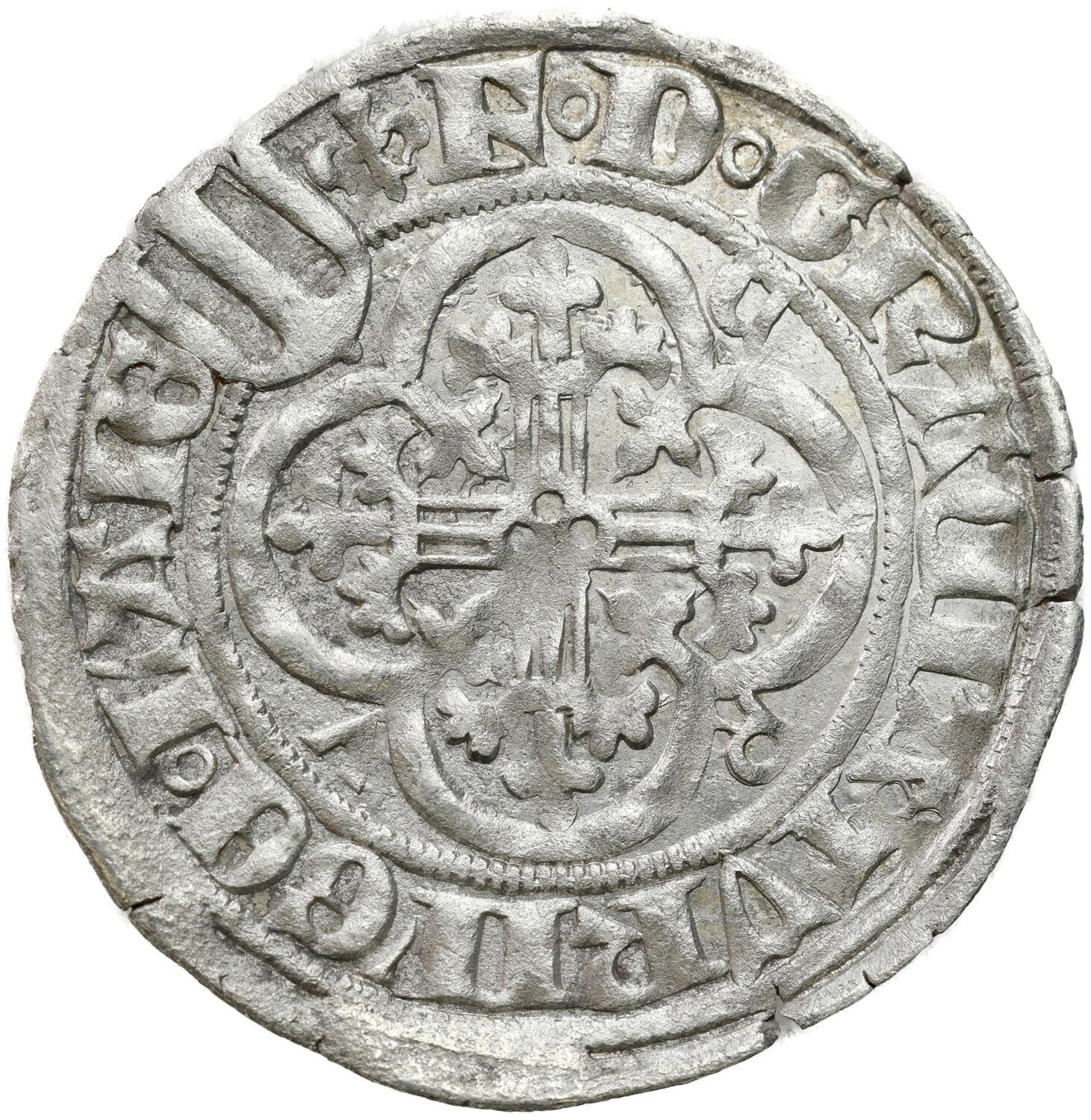 Niemcy, Miśnia. Fryderyk II Łagodny (1428–1464). Grosz miśnieński, Lipsk