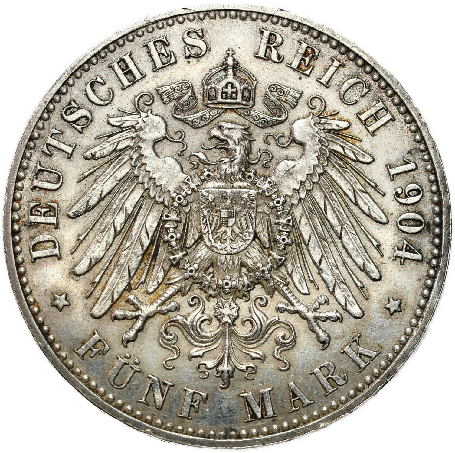 Niemcy, Anhalt – Dessau. Fryderyk II (1904–1918). 5 marek 1914 A, Berlin