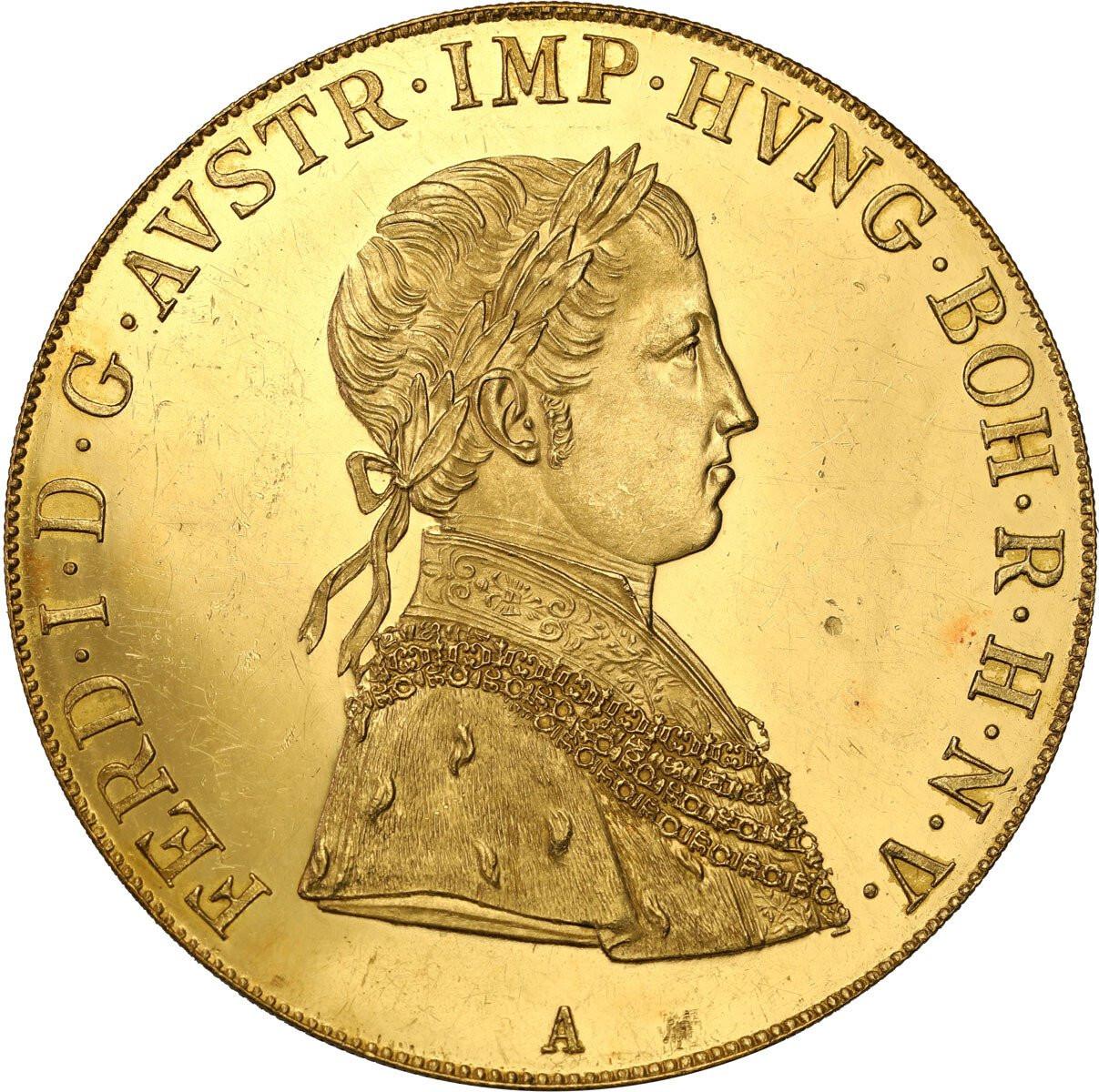 Austria. Ferdynand I 1835-1848. 4 dukaty 1844 A, Wiedeń - RZADKOŚĆ