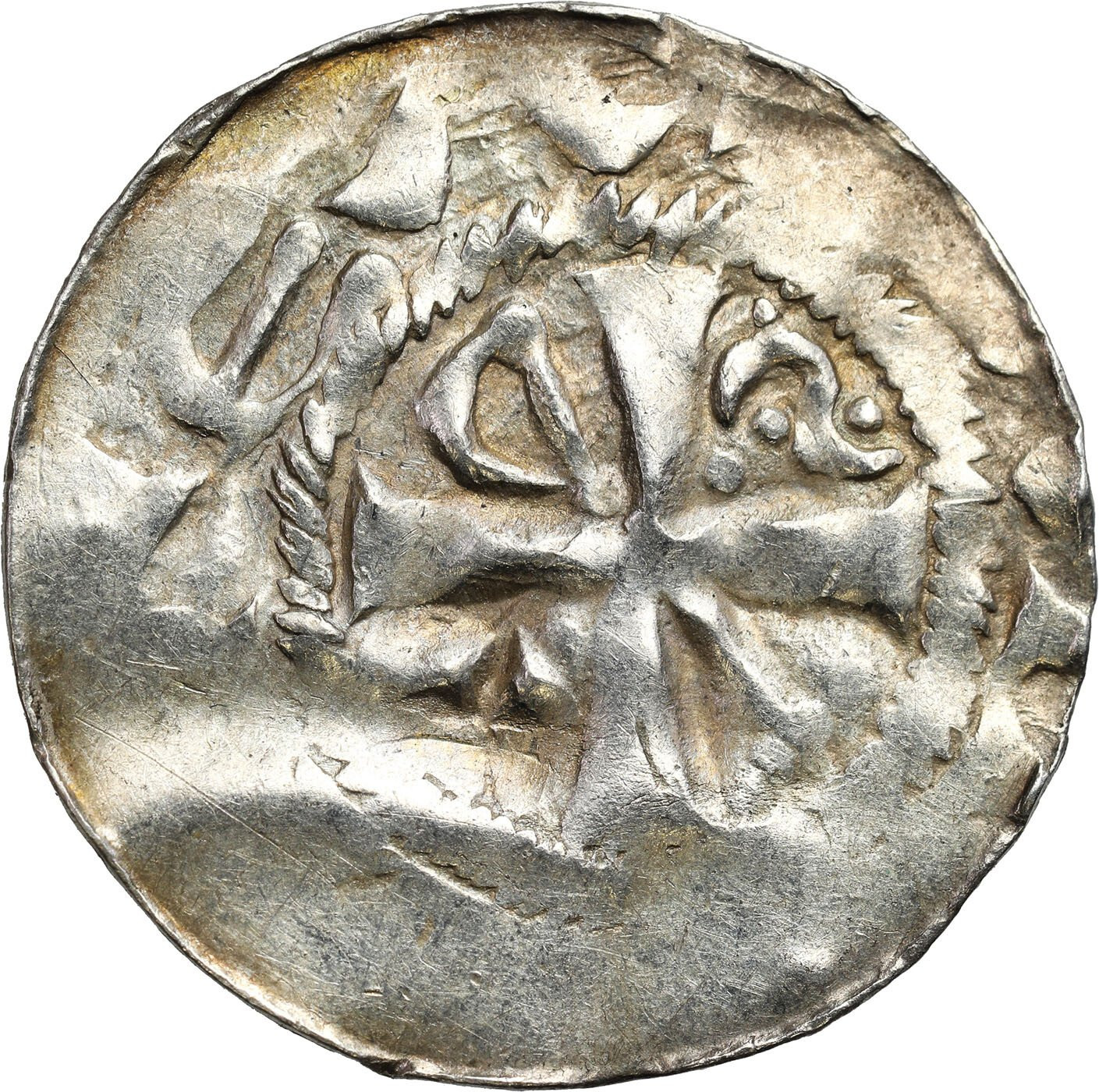Niemcy, Saksonia. Otto III? (983–1002). Naśladownictwo denara typu OAP X/XI wiek