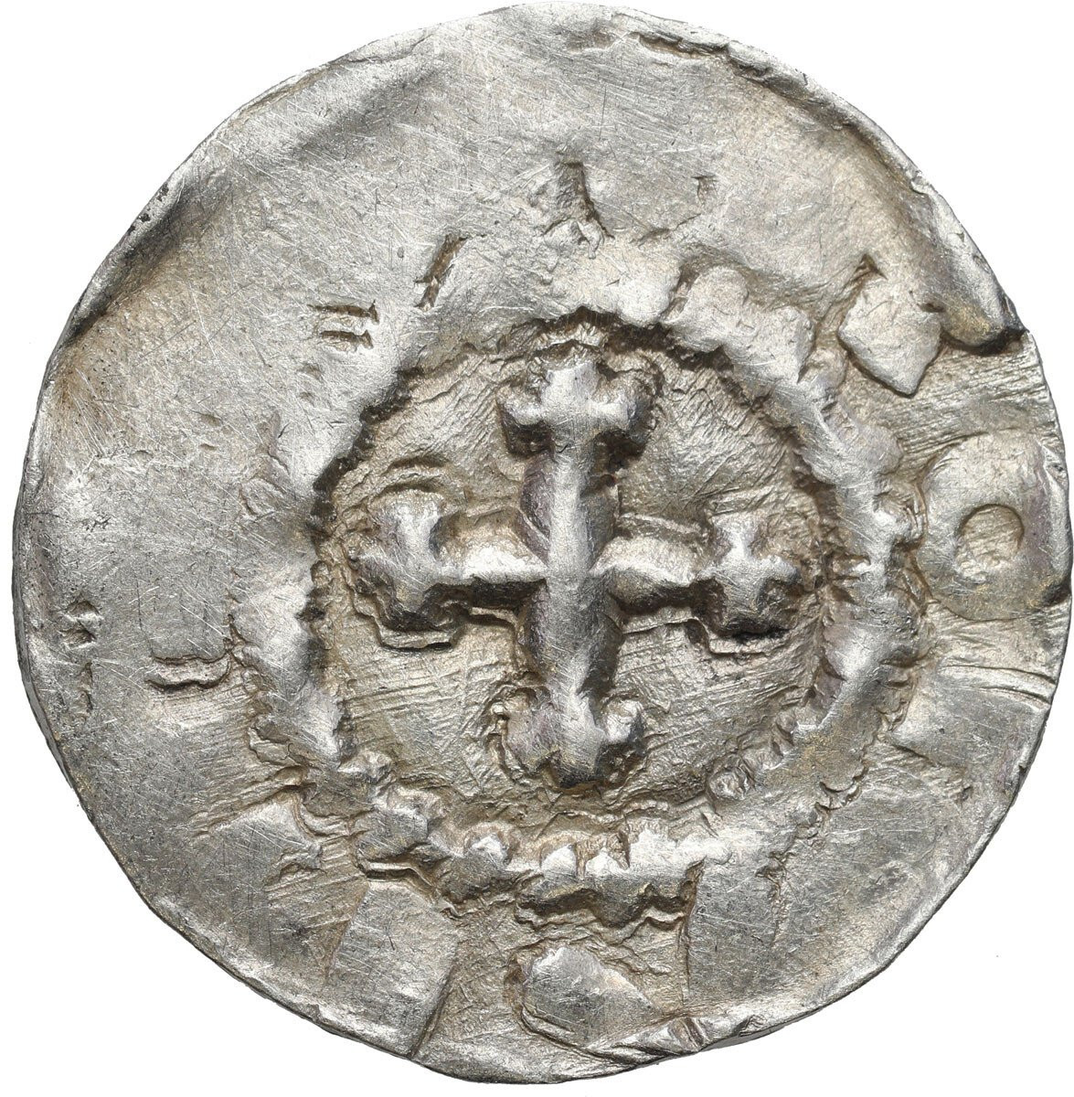  Niemcy, Szwabia – Strasburg. Otto III (983–1002). Denar 983-1002 