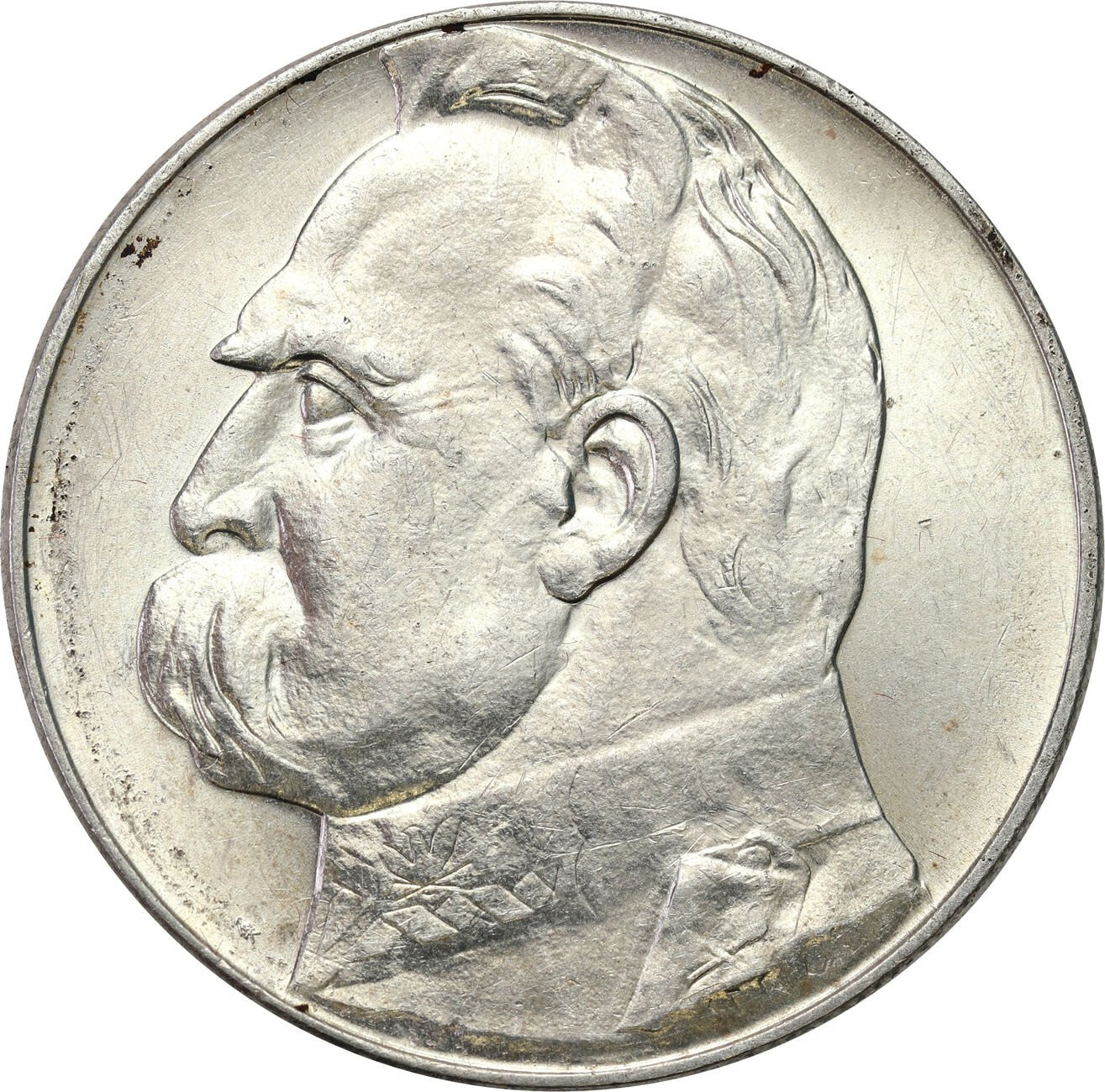 II RP. 10 złotych 1935 Piłsudski - ŁADNY