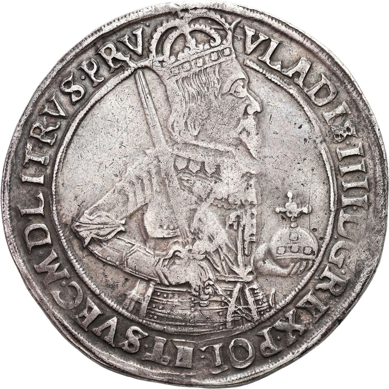 Władysław IV Waza. Talar 1635, Toruń - ILUSTROWANY