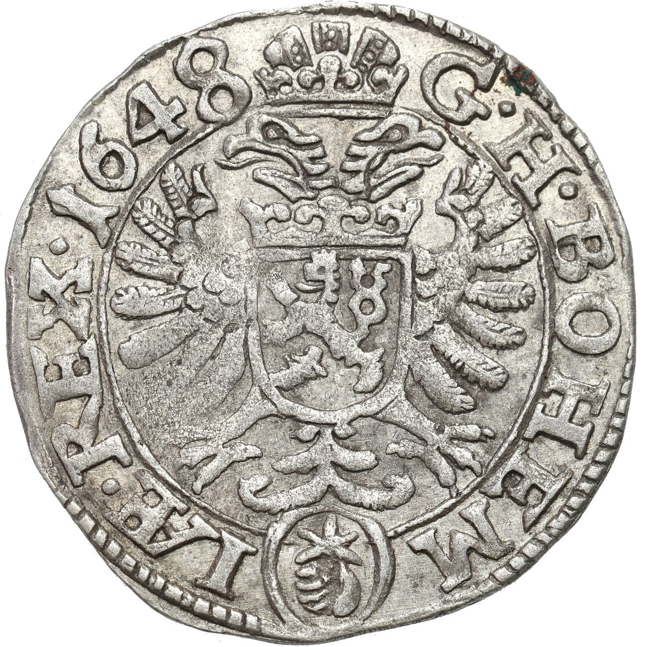 Austria, Ferdynand III (1637–1657), 3 krajcary 1648, Praga
