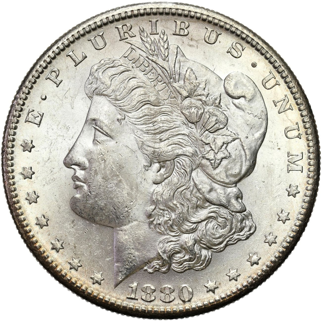 USA. Morgan Dolar 1880 S , San Francisco – PIĘKNY