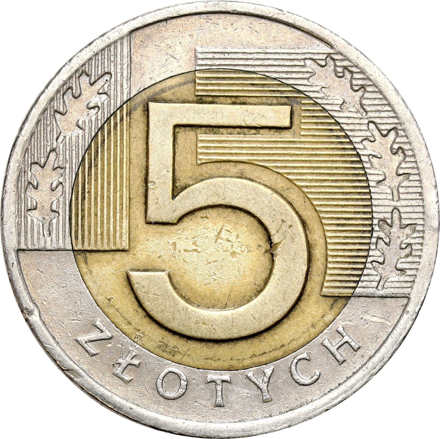 III RP. 5 złotych 1994 – ODWROTKA