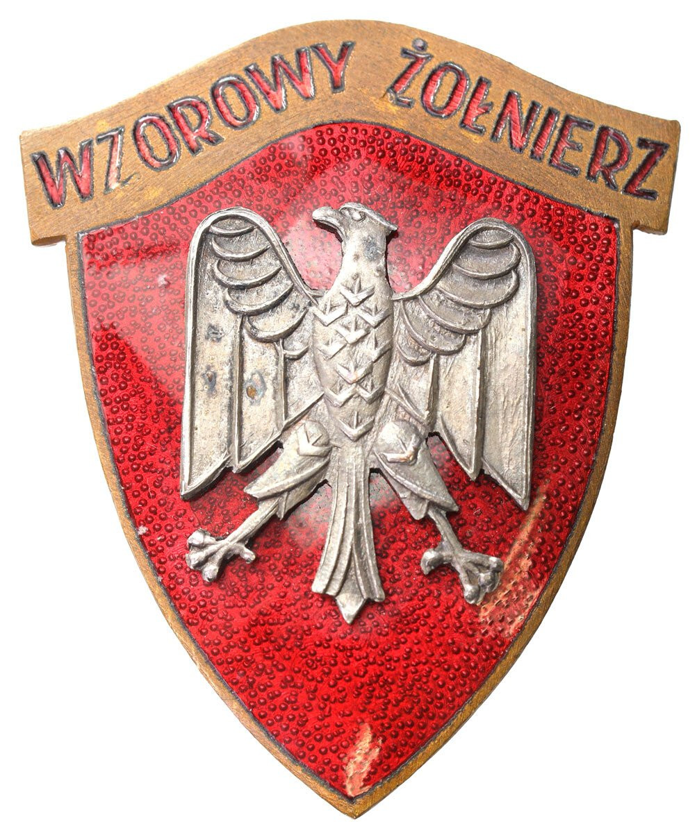 PRL. Odznaka Wzorowy Żołnierz