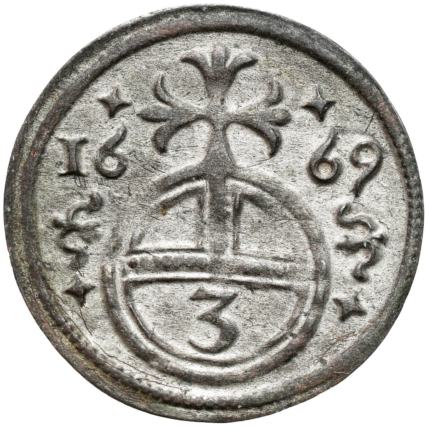 Śląsk. Leopold I (1658–1705). Greszel 1669, Opole 