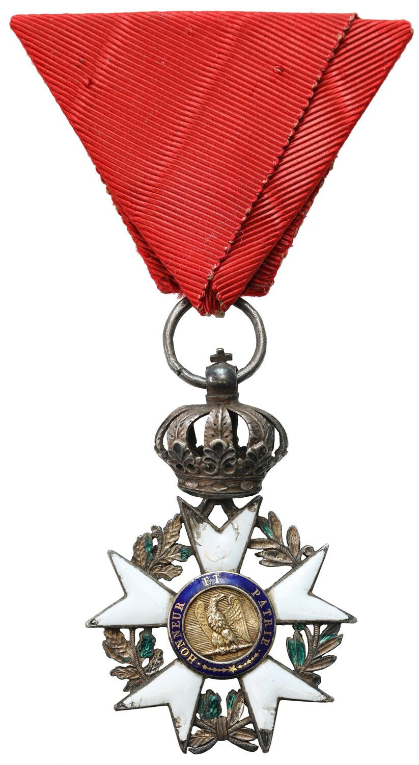 Francja. Napoleon I. Krzyż Orderu Legii Honorowej 