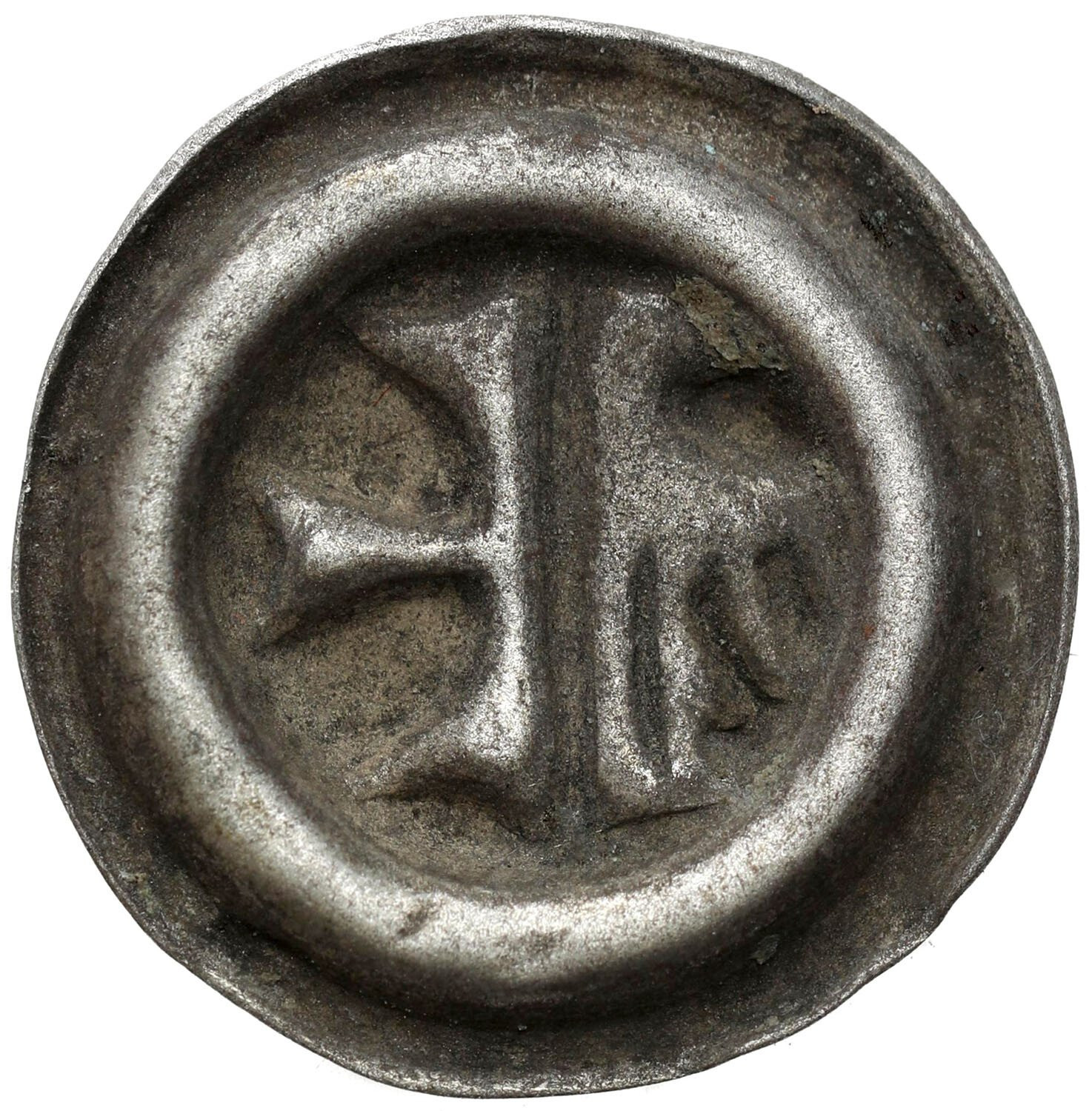 Śląsk, Księstwo Opolskie. Bernard 1400–1449 lub Mikołaj I (1439–1476). Brakteat XV w., Opole