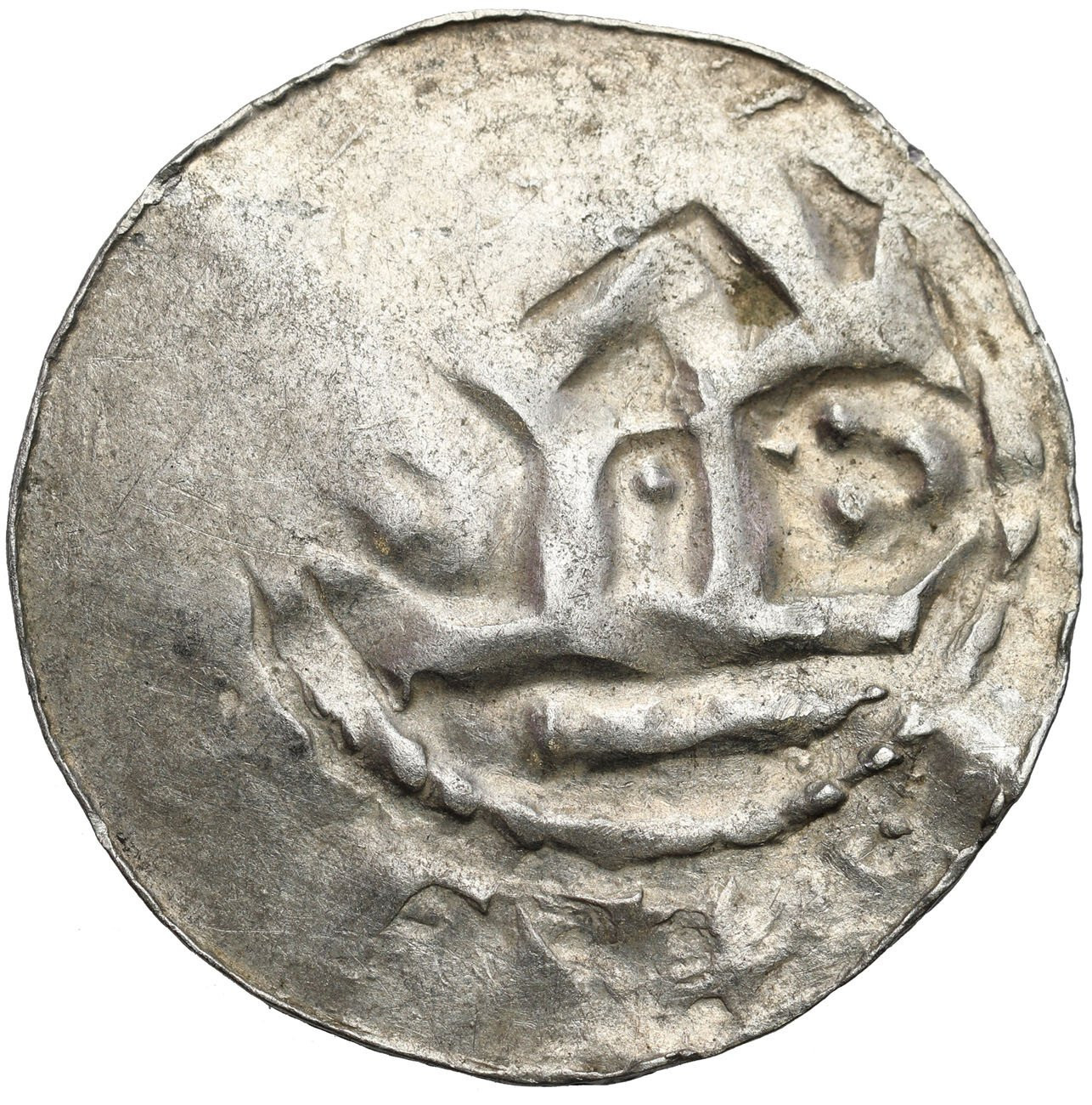 Niemcy, Saksonia. Otto III? (983–1002). Naśladownictwo denara typu OAP 