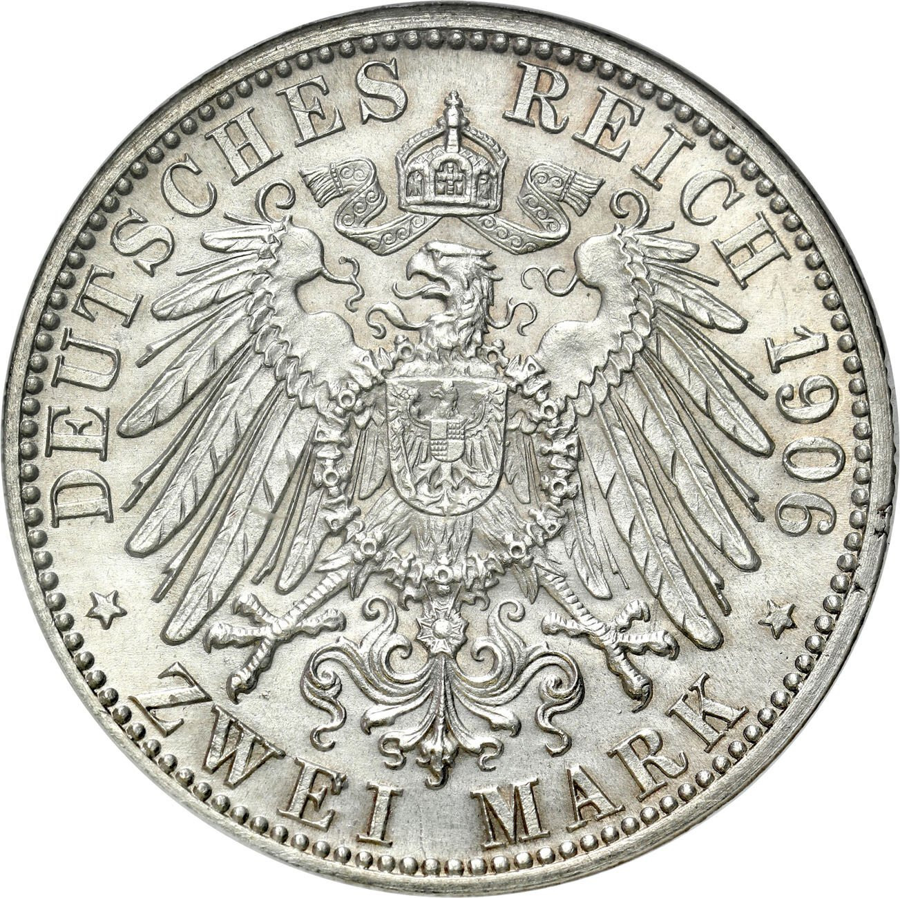 Niemcy, Badenia. 2 marki 1906, Karlsruhe