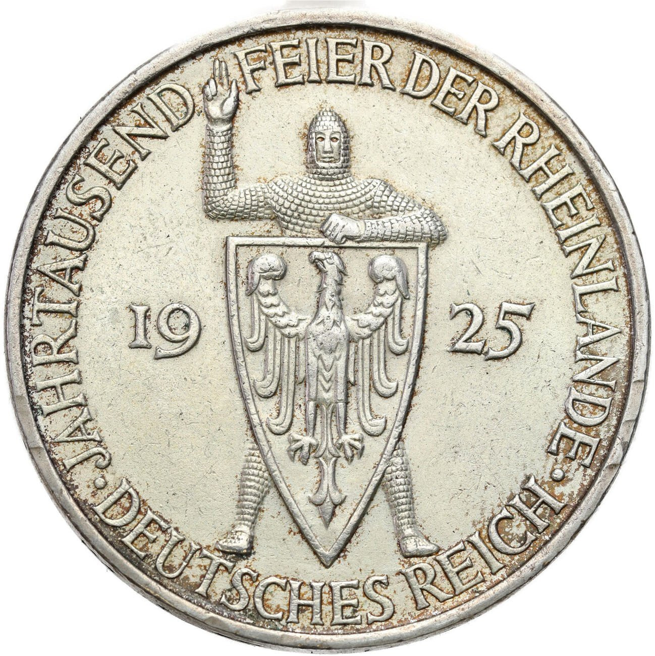 Niemcy, Weimar. 5 marek 1925 A, Berlin – Rheinlande