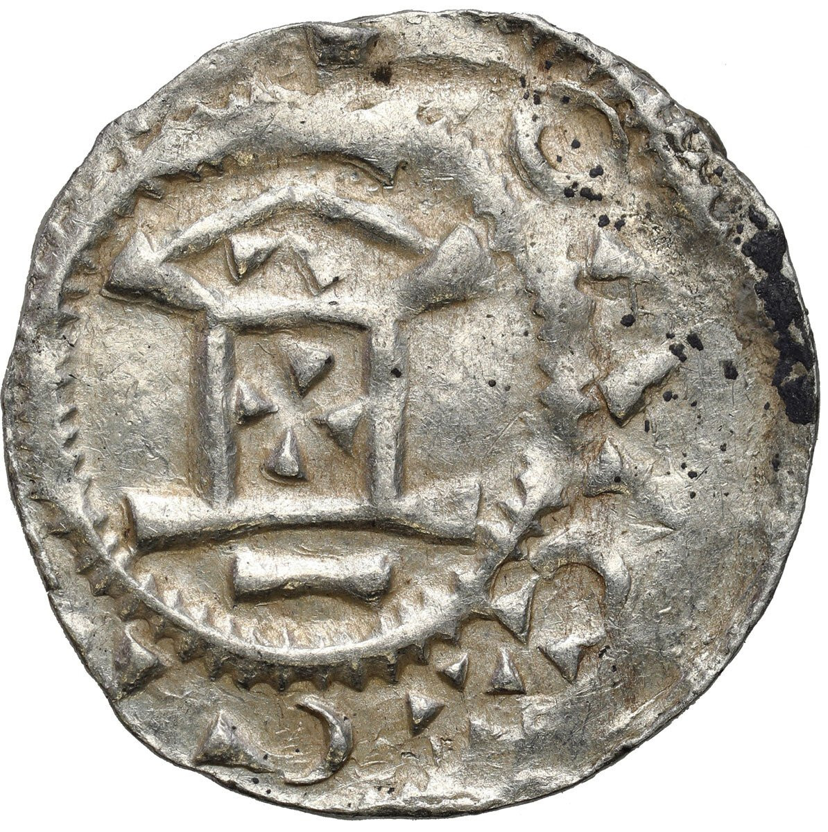 Niemcy, Frankonia – Moguncja. Otto III? (983–1002). Denar XX/XI wiek