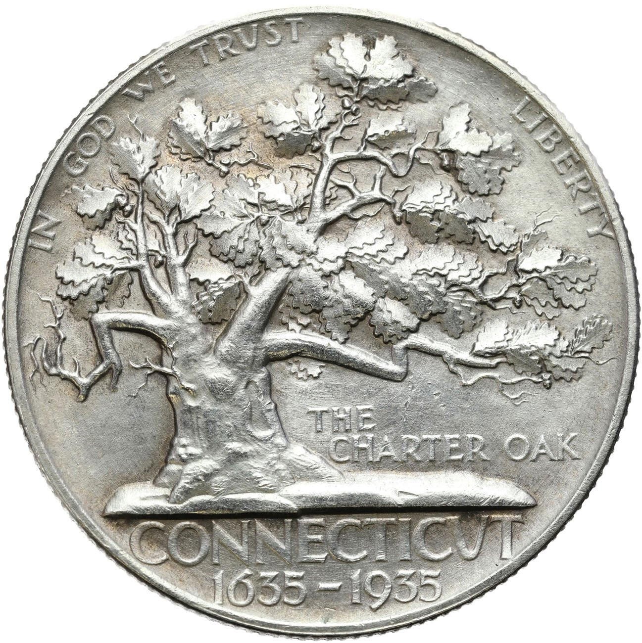 USA 1/2 dolara (50 centów) 1935, Connecticut Tercentenary, Filadelfia