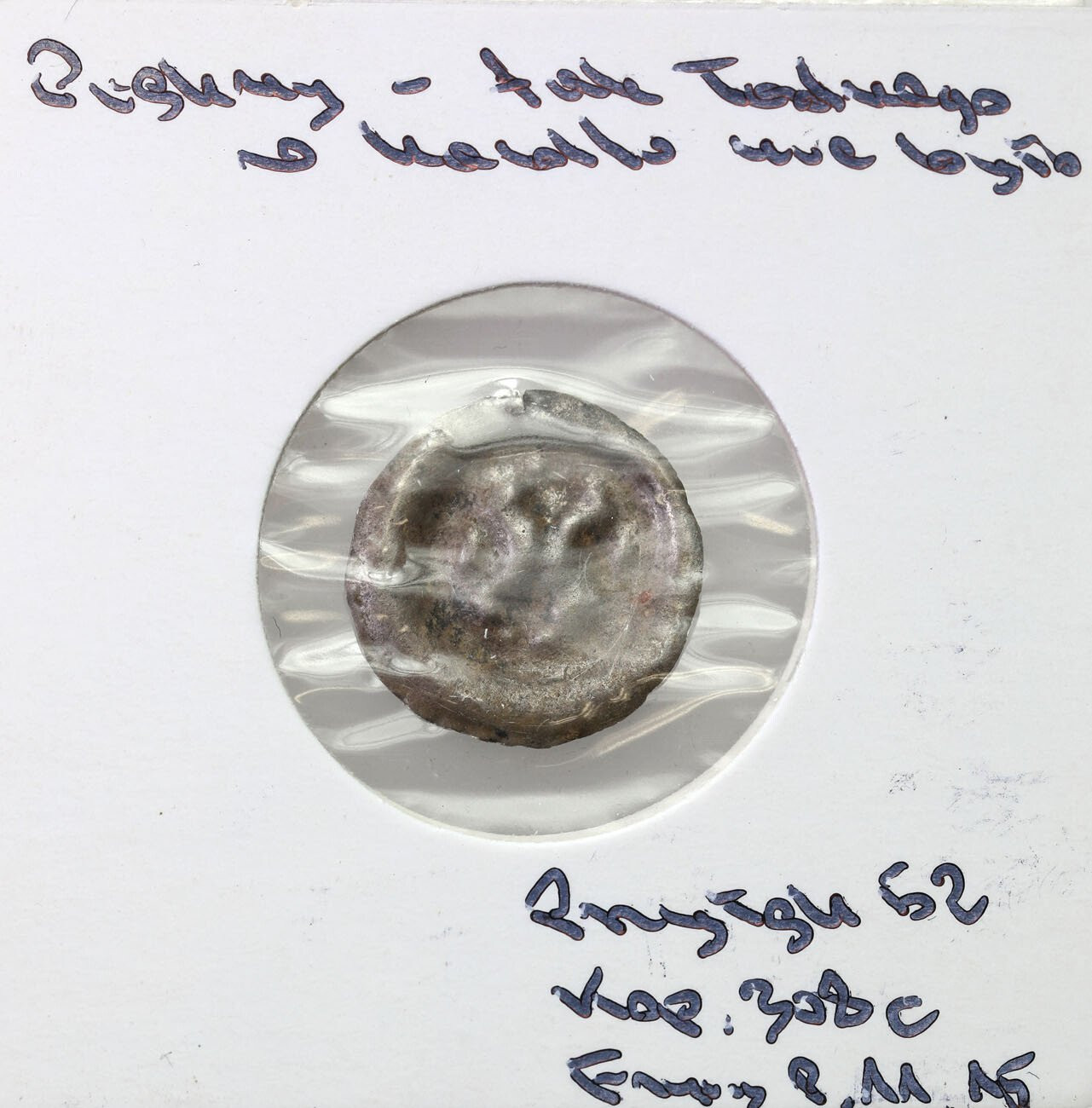 Władysław Łokietek (1305-1333). Księstwo Sandomierskie. Brakteat guziczkowy – RZADKI
