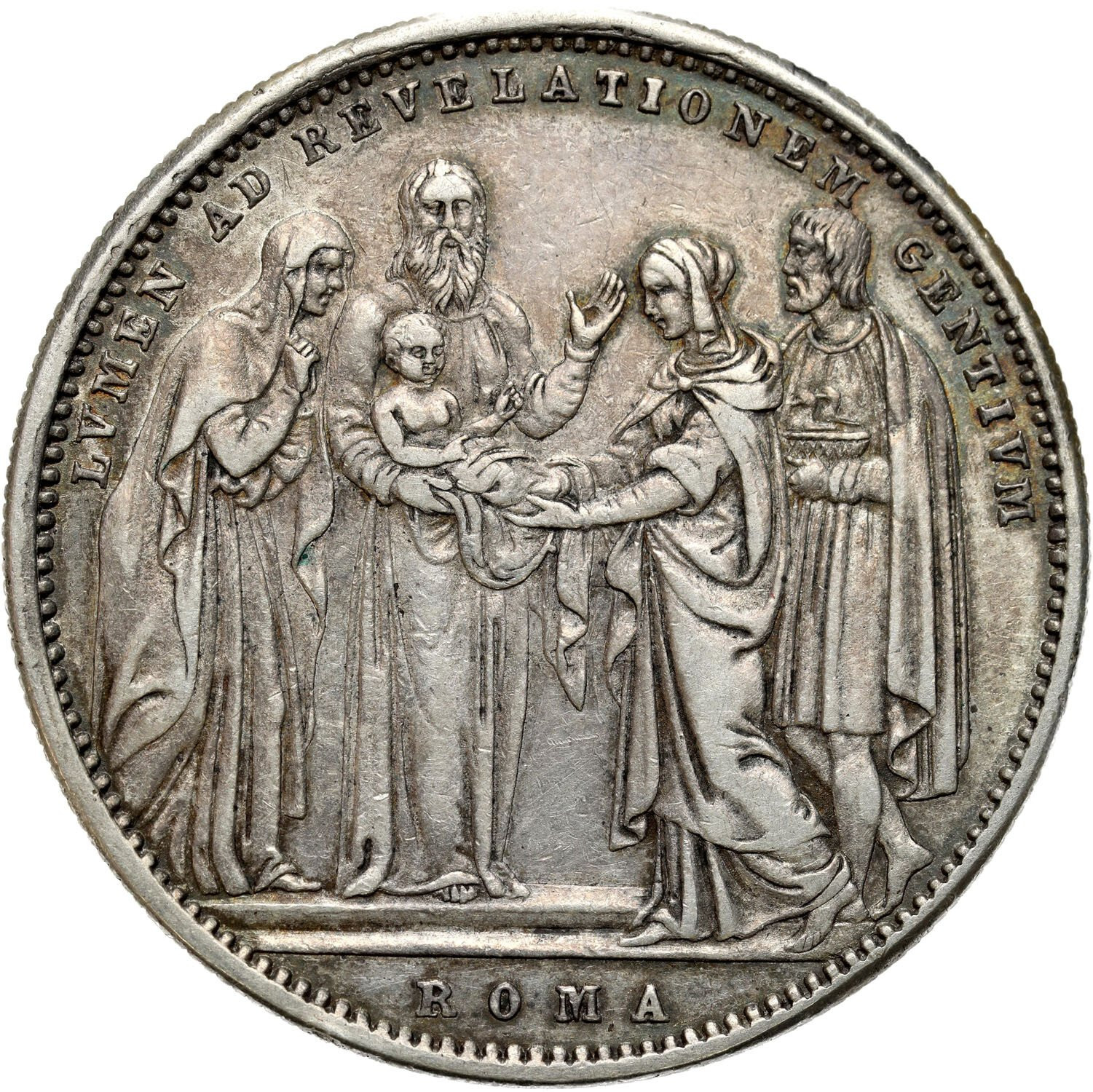 Watykan. Gregorio XVI (1831-1846). Scudo 1834, Rzym