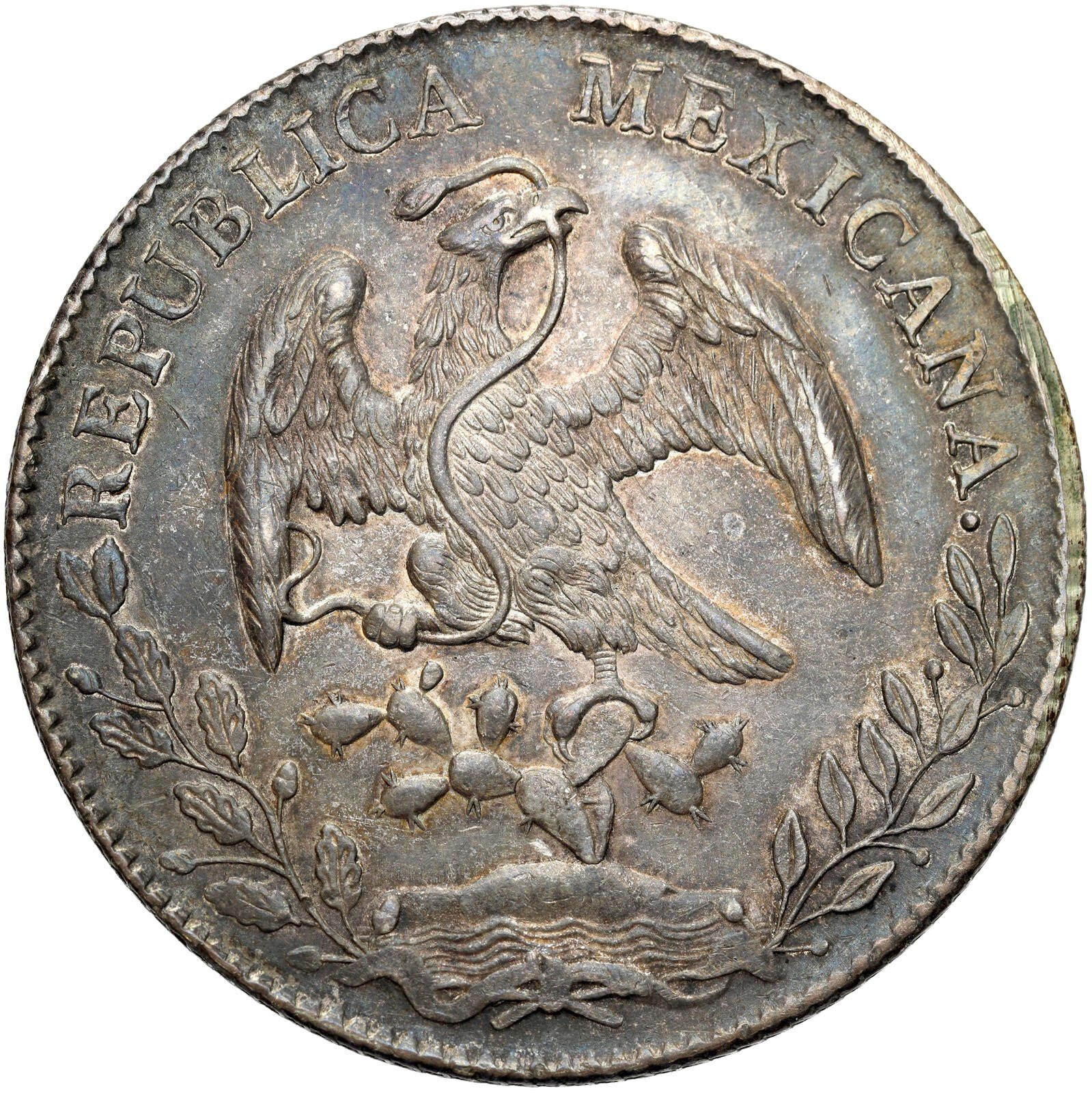 Meksyk. 8 reali 1897 Zs, Zacatecas
