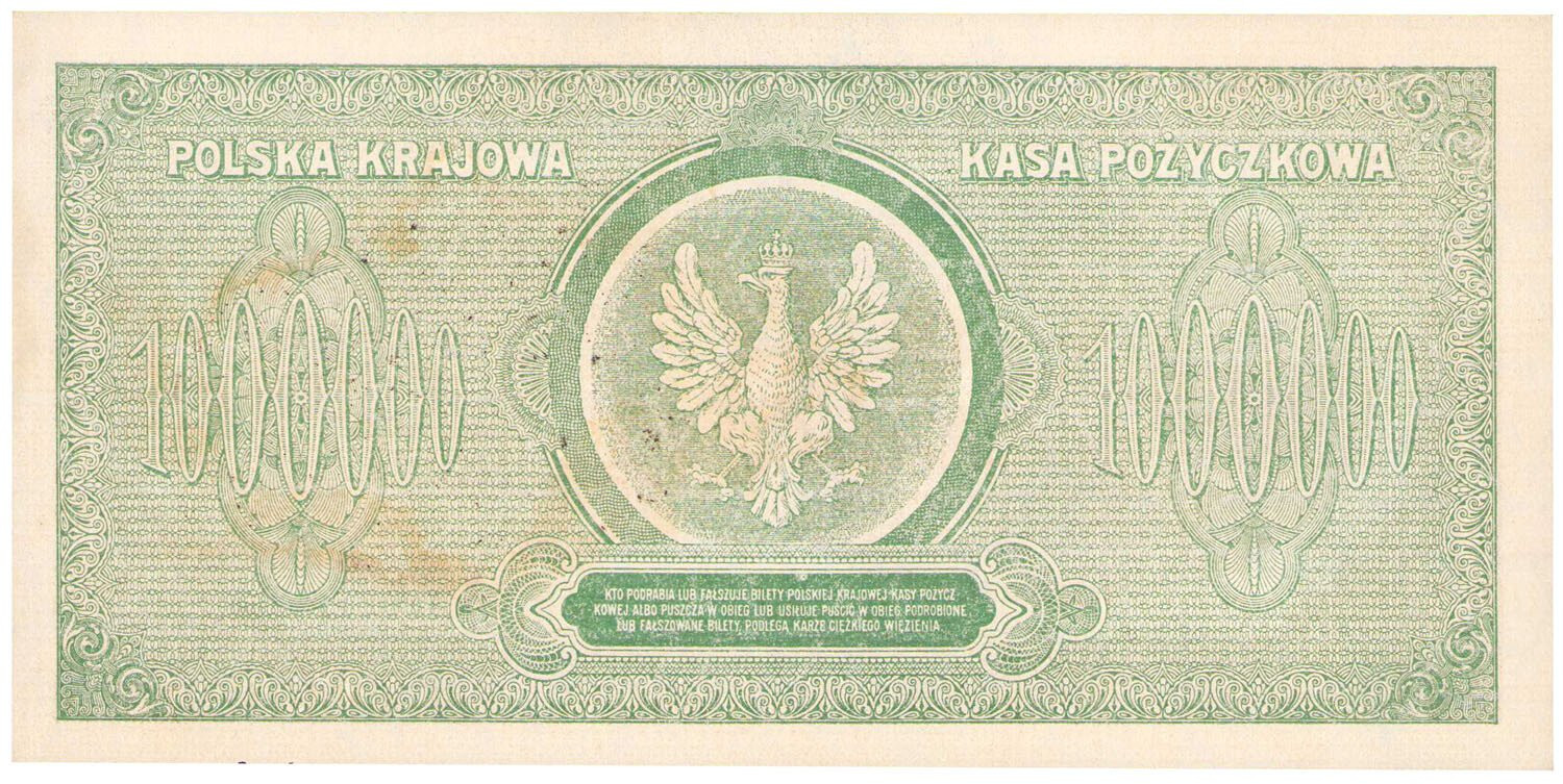 1.000.000 marek polskich 1923 seria A - RZADKIE